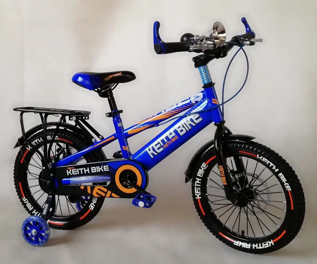 Xe Đạp Trẻ Em 16 Inch KEITH BIKE - Thắng Đĩa - Màu Đỏ