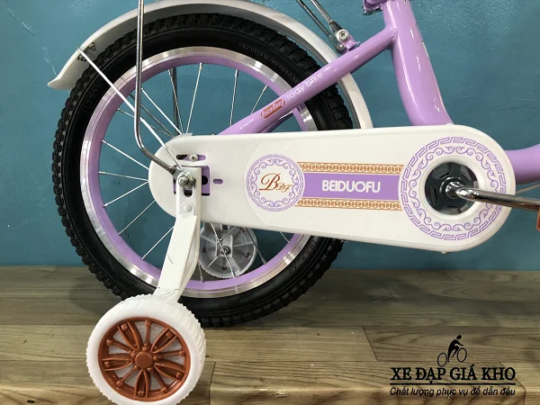 Xe Đạp Trẻ Em 16Inch Beiduofu B105 - Màu Tím