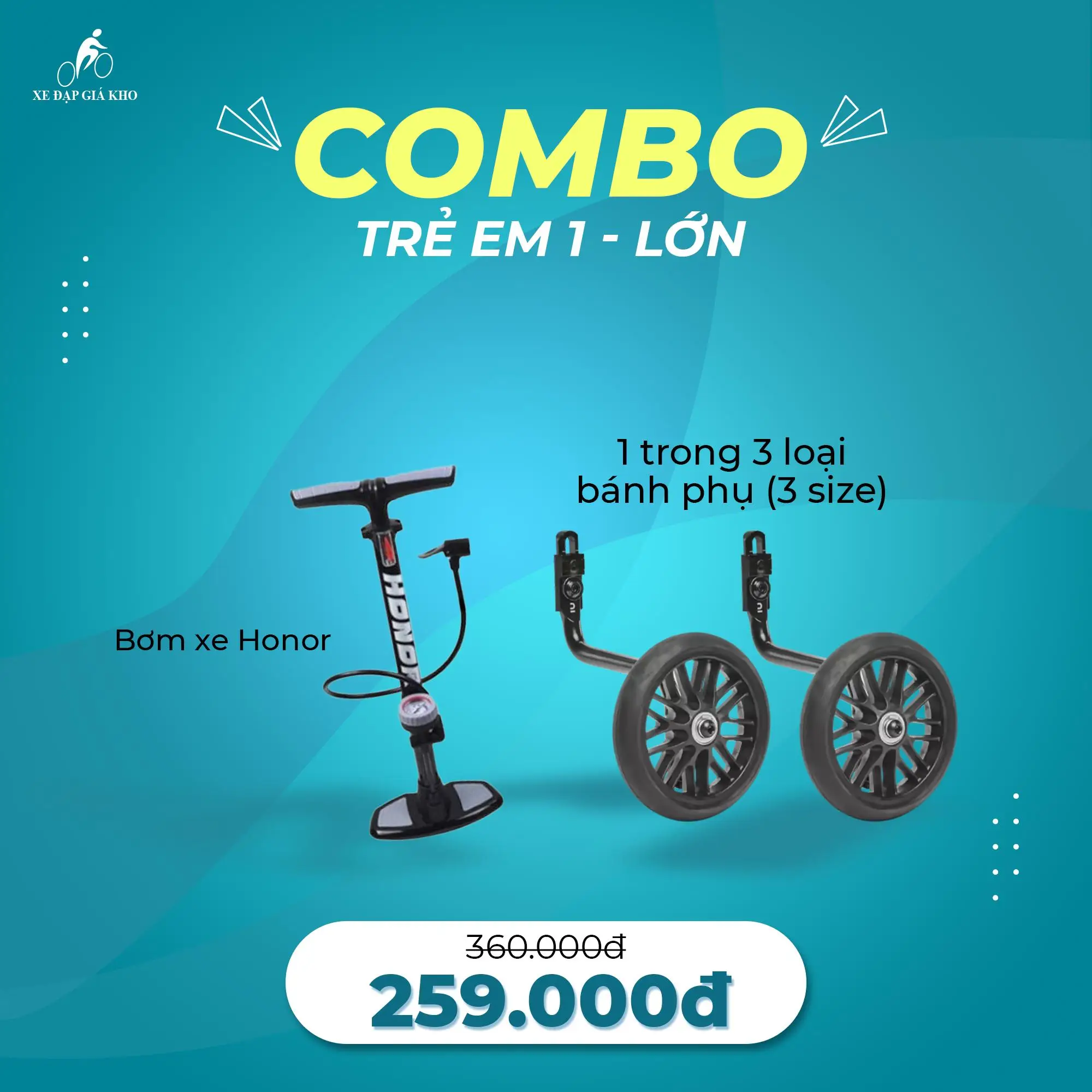 COMBO TRẺ EM 1 LỚN