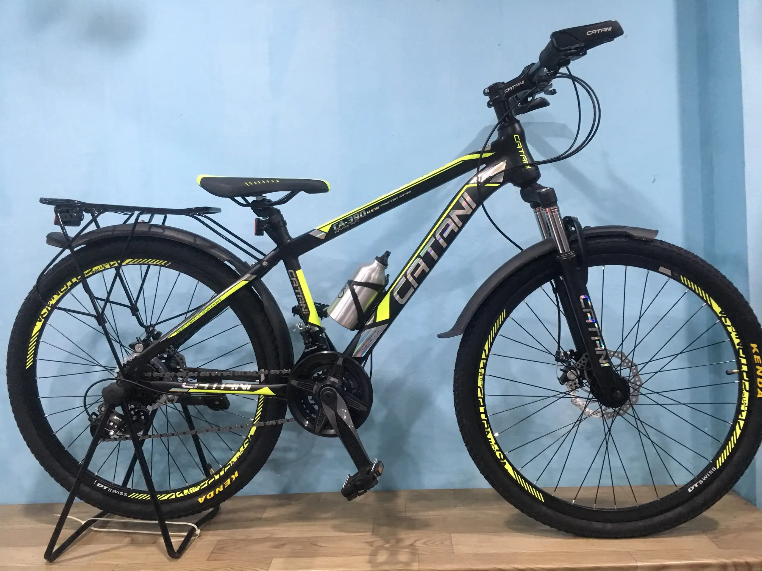 Xe Đạp Thể Thao 26 Inch Catani CA-390 - Đen Vàng Chanh 1 Xe Đạp Thể Thao 26 Inch Catani CA-390 - Đen Vàng Chanh