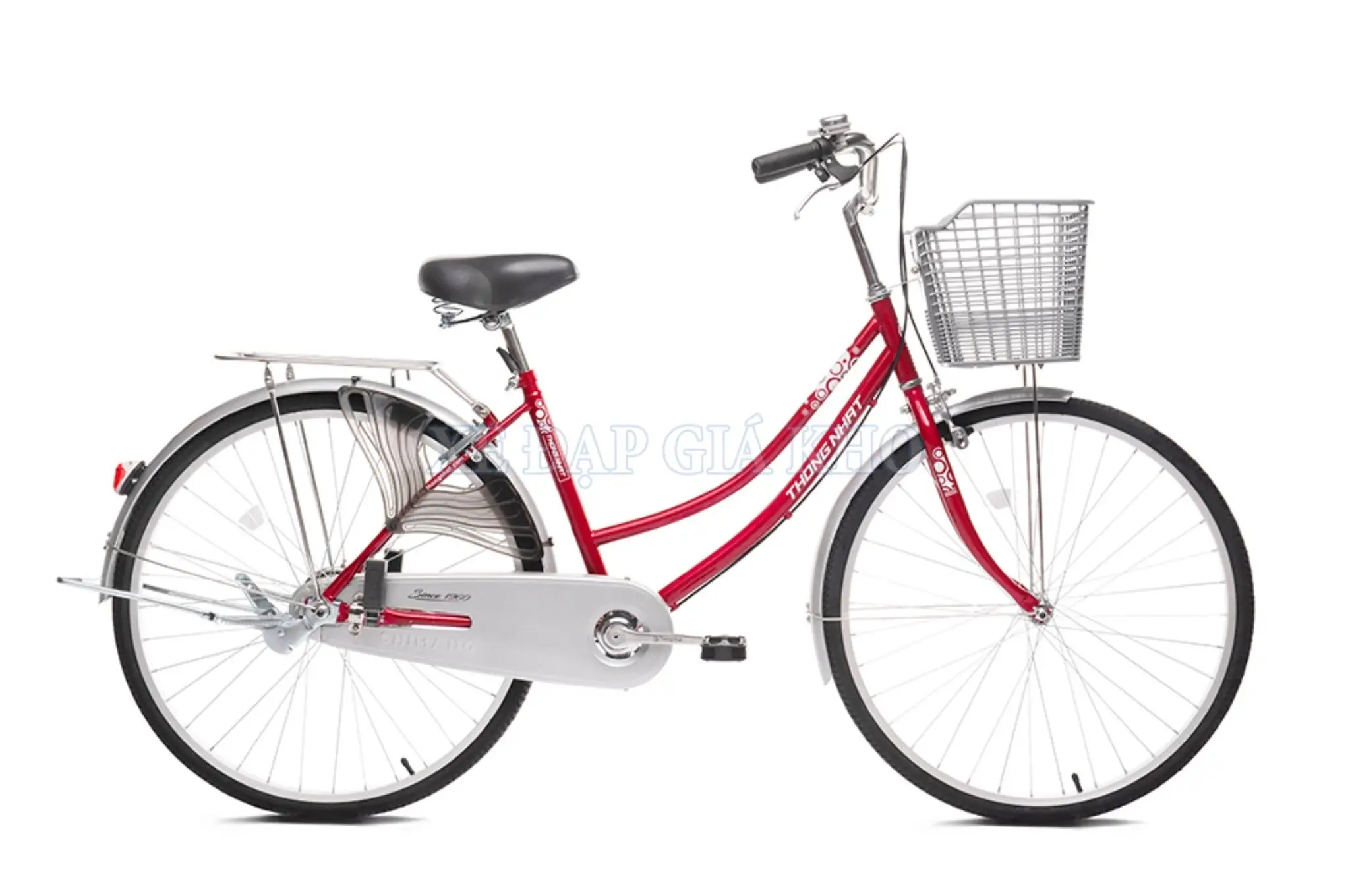 xe đạp mini Thống Nhất 219-24 26 inch - Màu đỏ