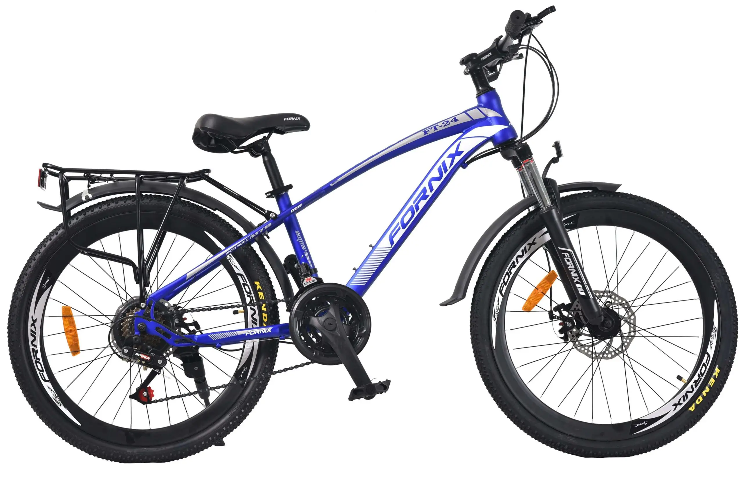 XE ĐẠP THỂ THAO FORNIX FT24 - MÀU TRẮNG XANH