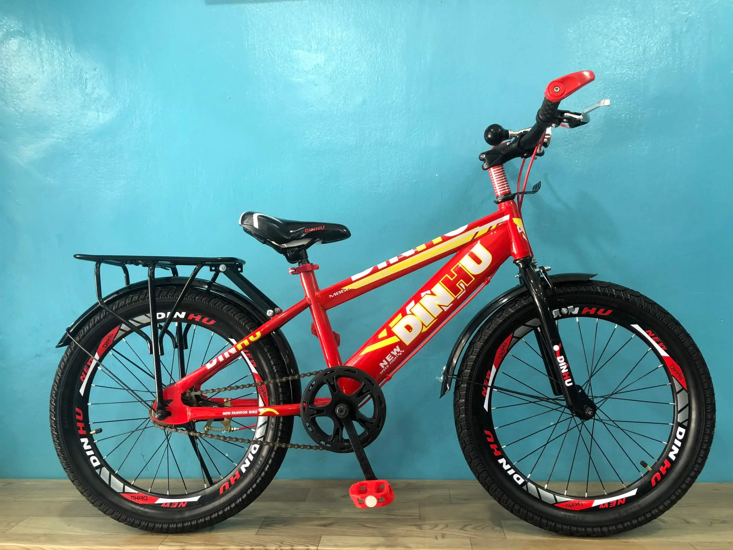 Xe Đap Trẻ Em 20 Inch DINHU - Màu Cam