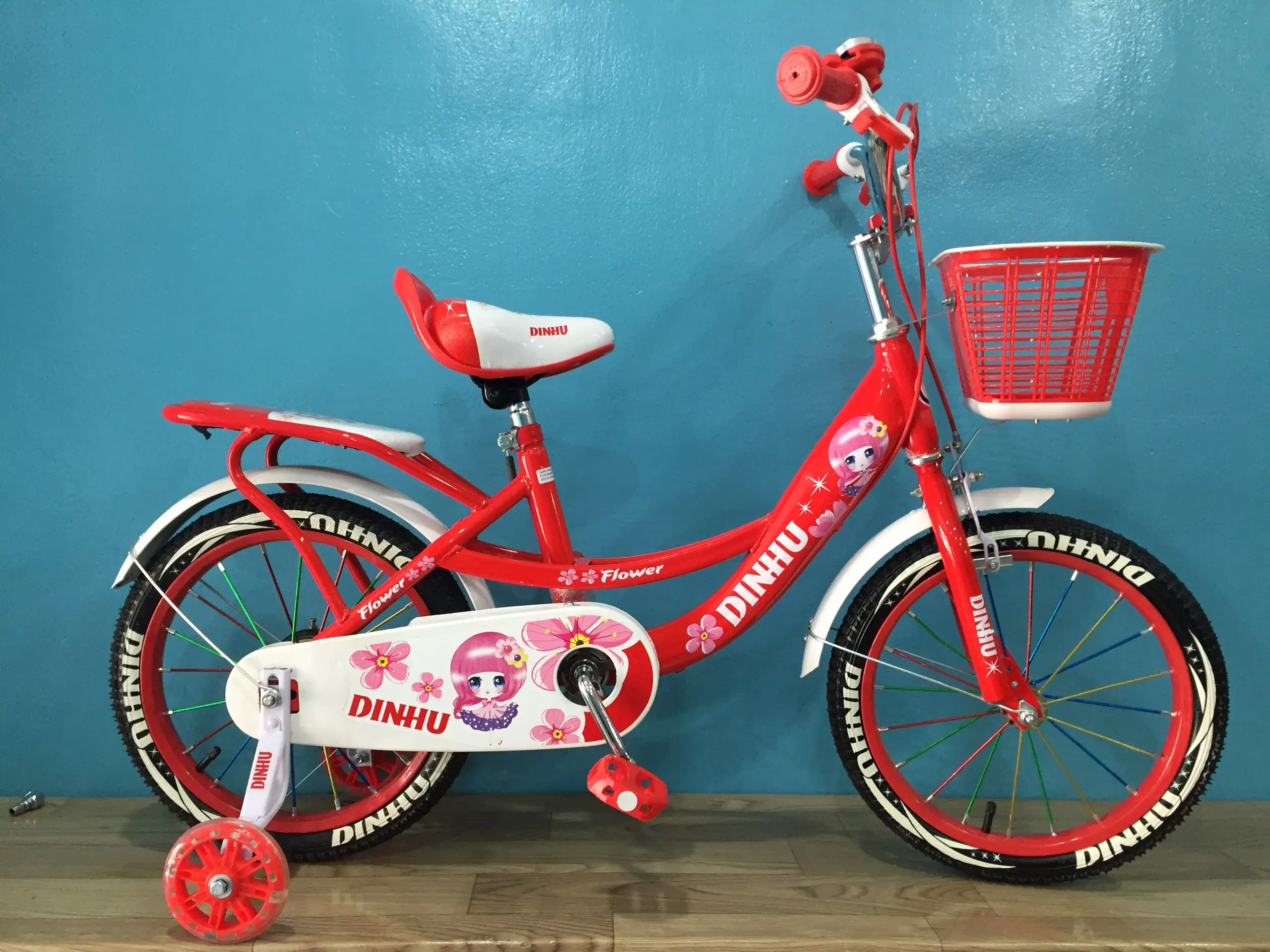 Xe Đạp Trẻ Em 16Inch DINHU - Hồng