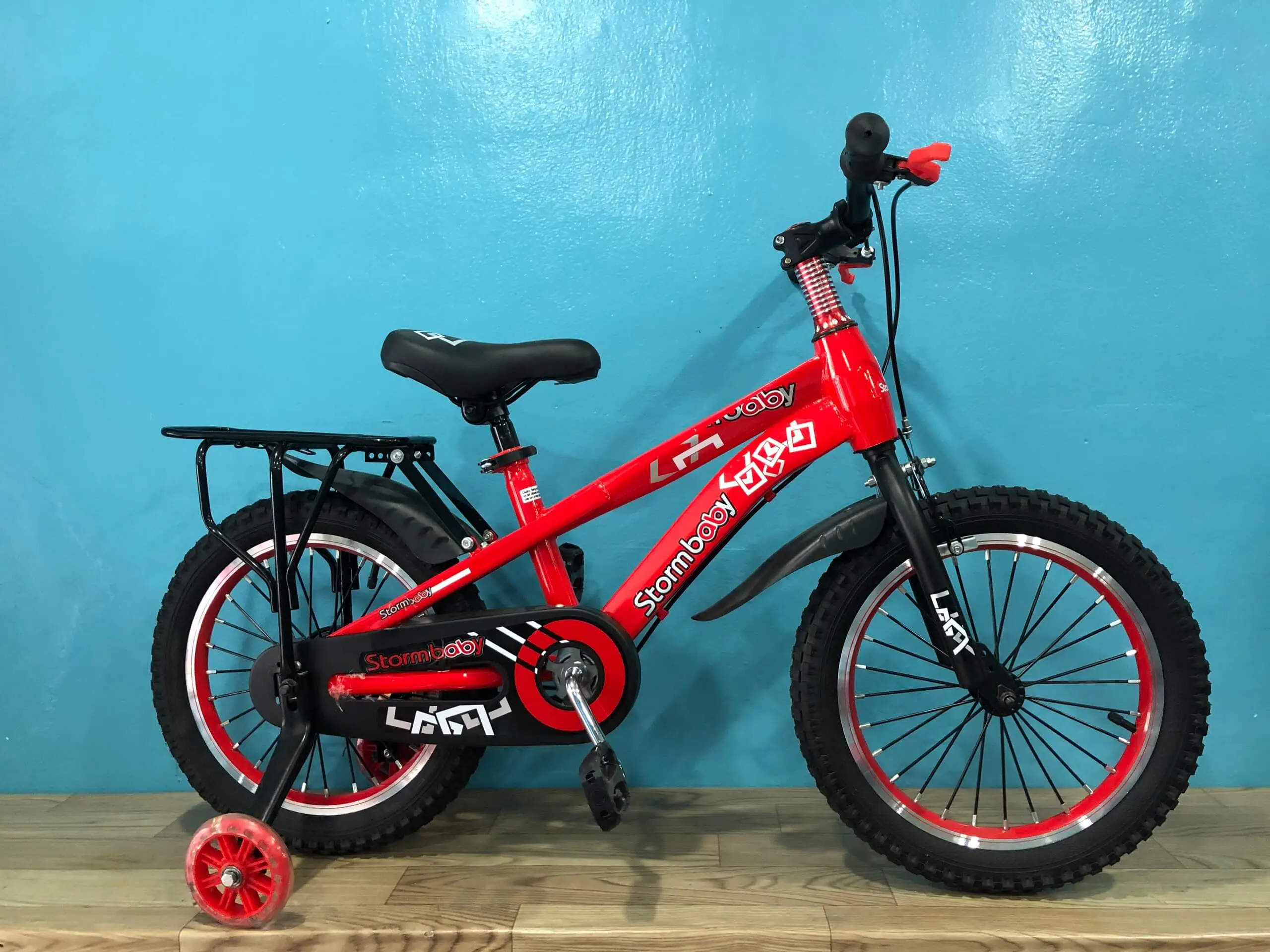 Xe Đạp Trẻ Em 16 Inch Stormbaby - Màu Cam