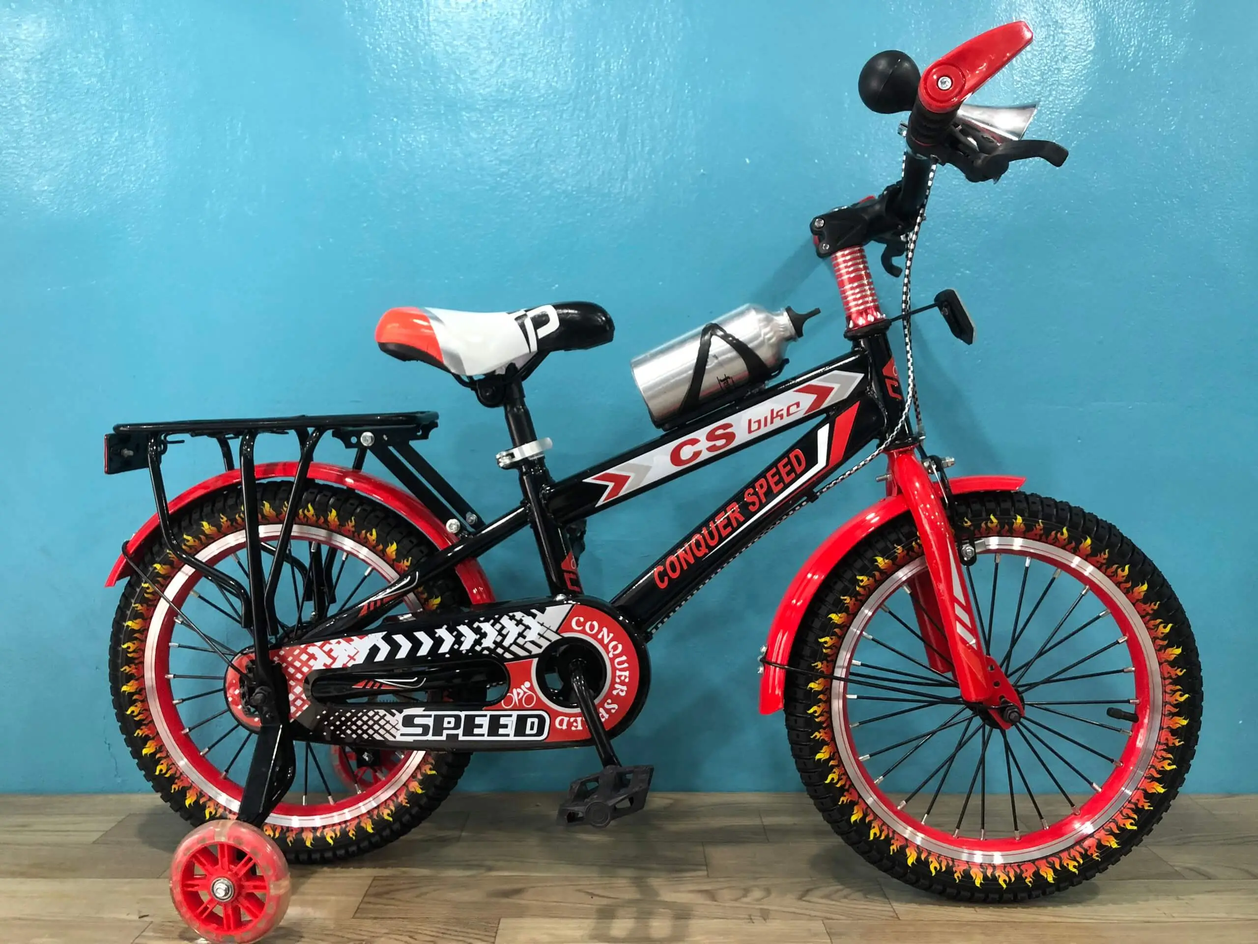 Xe Đạp 16 Inch Conquer Speed – Màu Đỏ 1 Xe Đạp 16 Inch Conquer Speed – Màu Đỏ