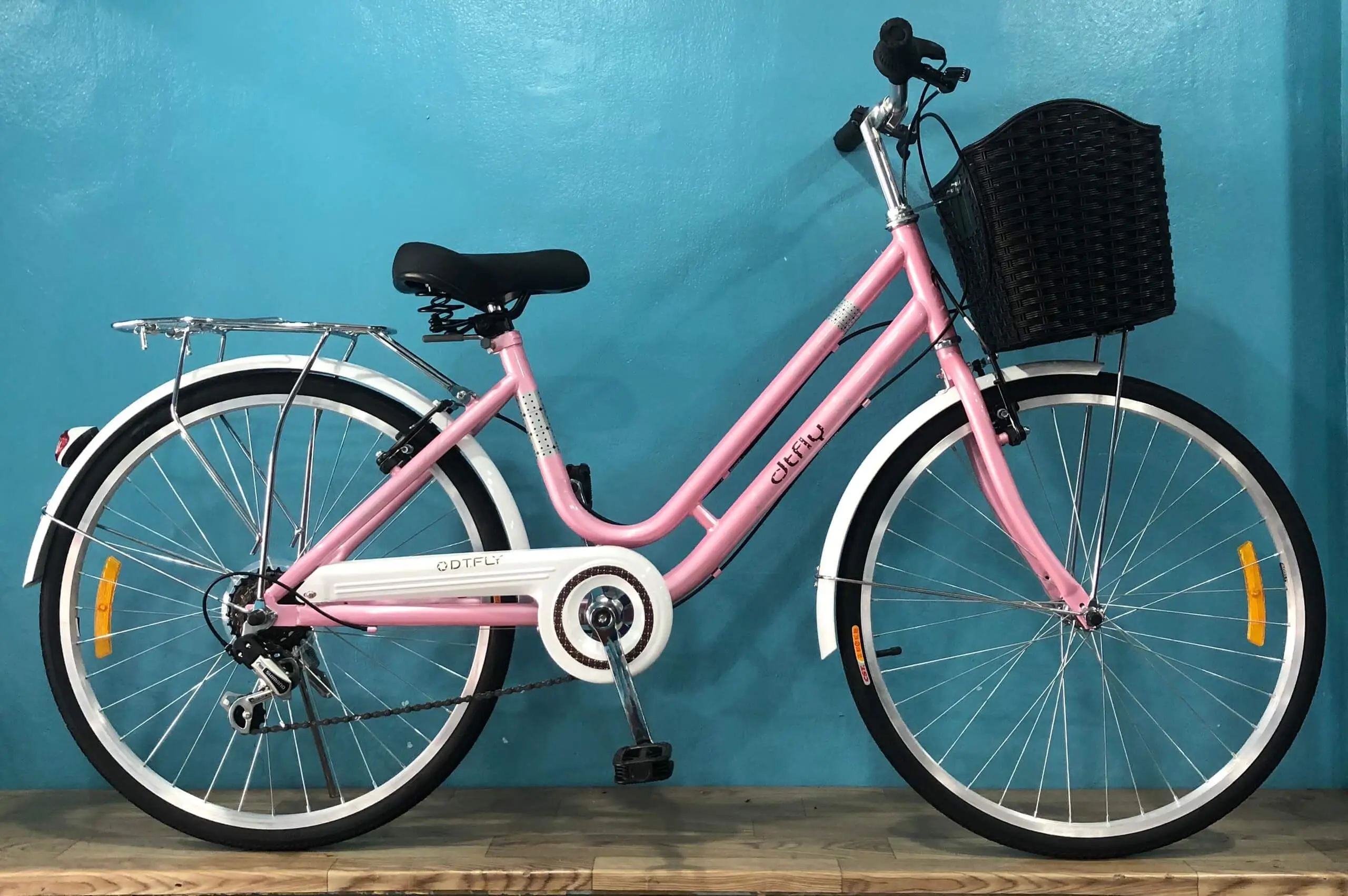 Xe Đạp Nữ Life City 2020 24 Inch - Màu Hồng