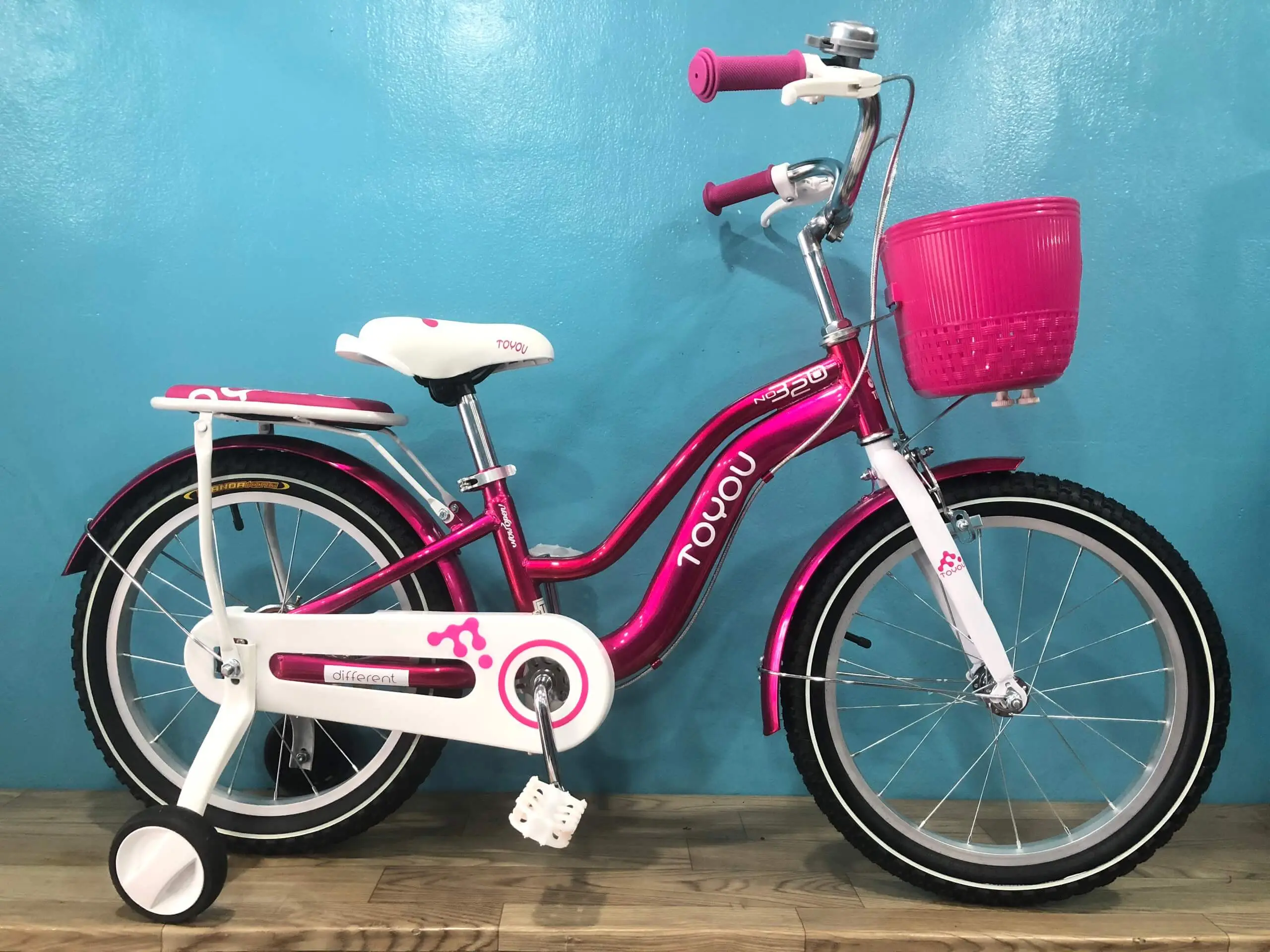 Xe Đạp Trẻ Em 18inch TOYOU TY-32 - Hồng Đậm 1 Xe Đạp Trẻ Em 18inch TOYOU TY-32 - Hồng Đậm