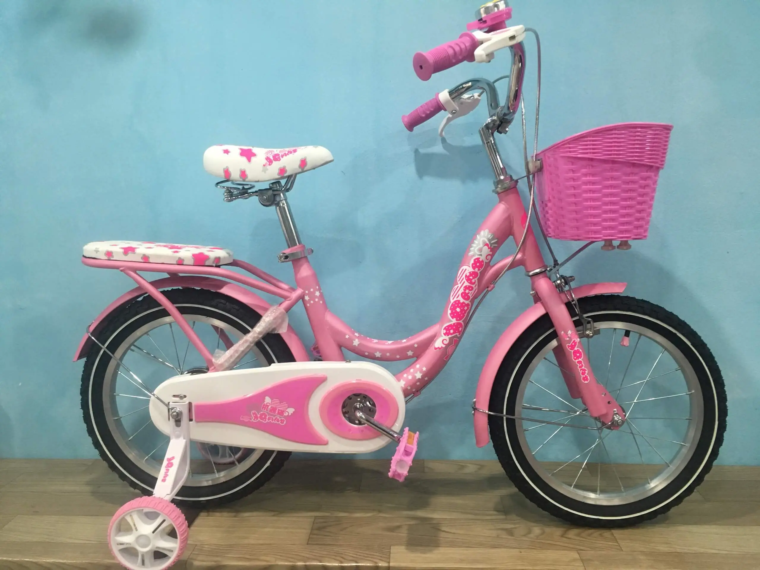 Xe Đạp Trẻ Em 16 inch JIQIMAO JQM-11 - Màu Hồng Nhạt