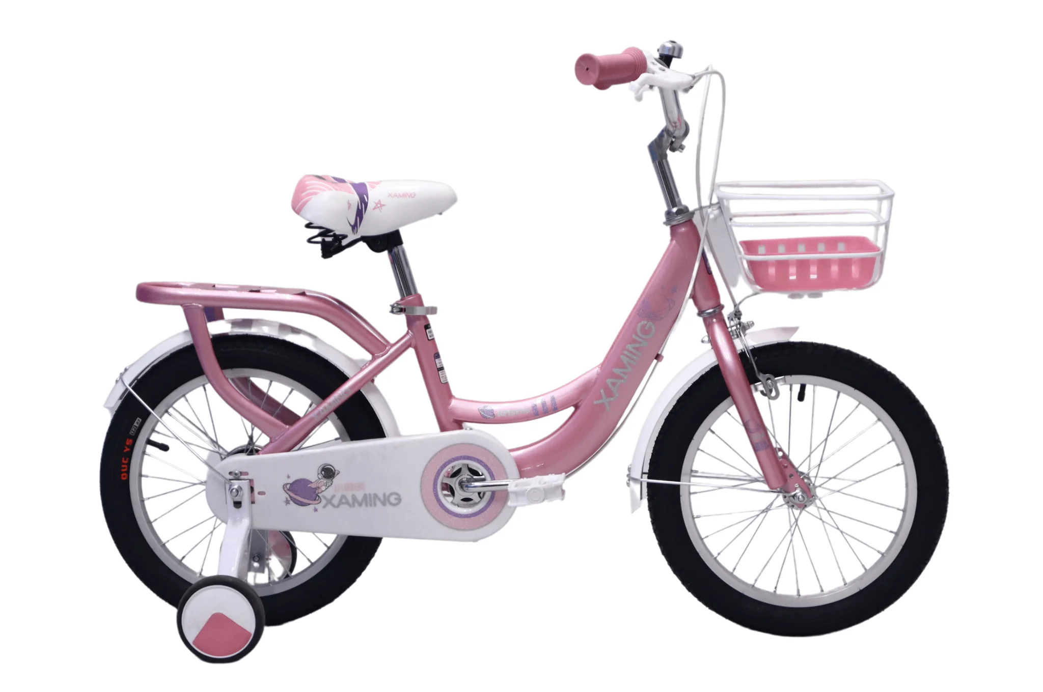 Xe Đạp Cho Bé Gái Xaming Liền Sườn 14 Inch