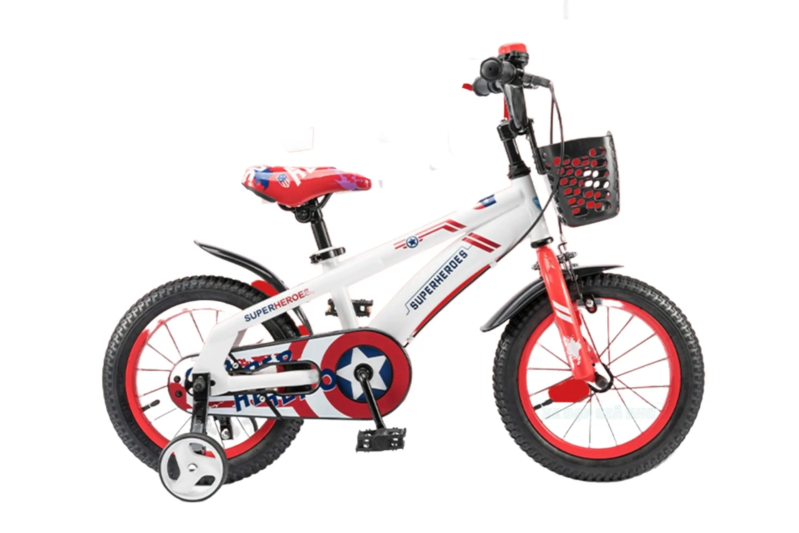 Xe Đạp Trẻ Em Bé Trai 18 Inch Topright Super Hero