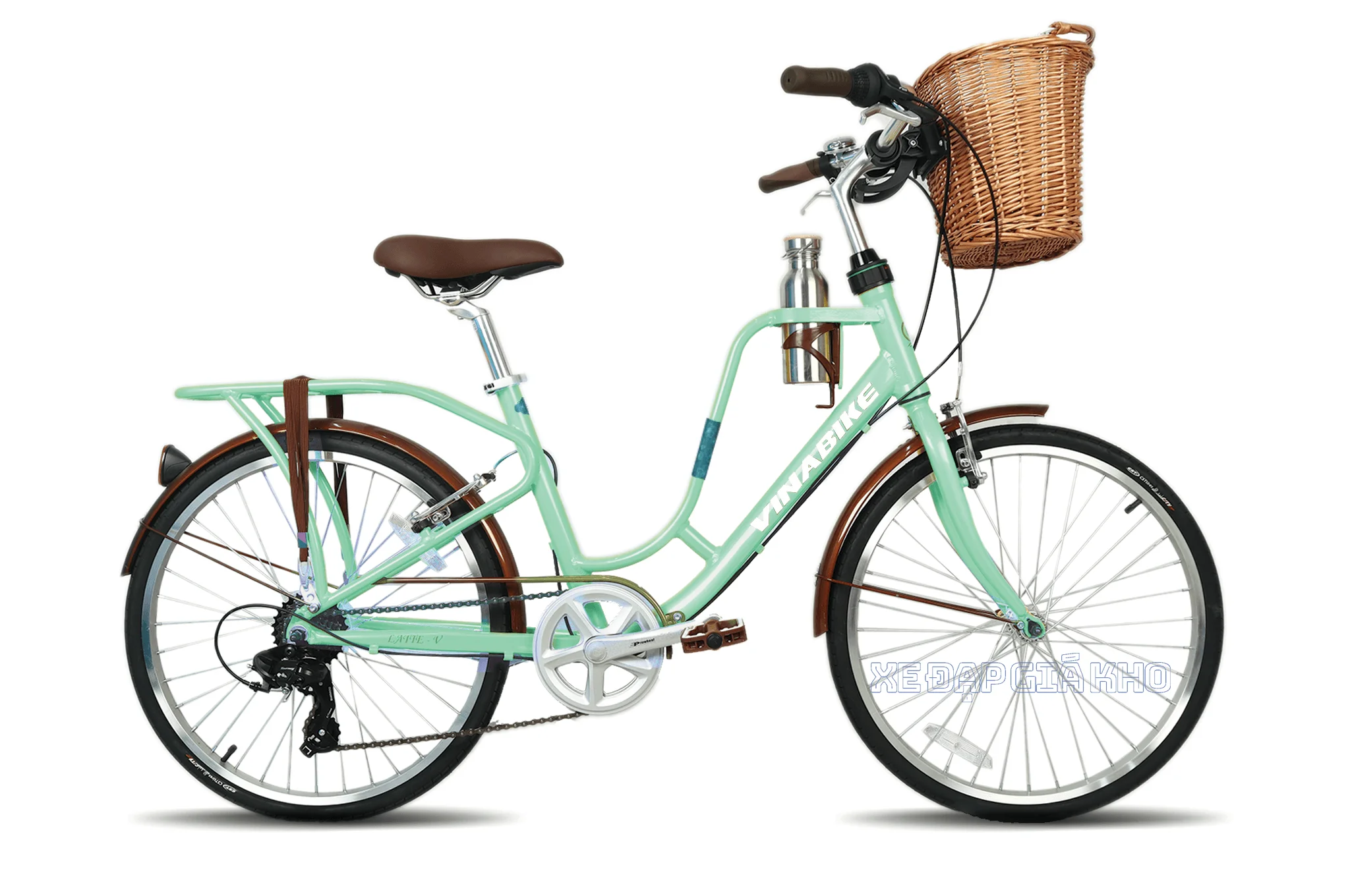 Xe Đạp Nữ VinaBike Latte-V 2021