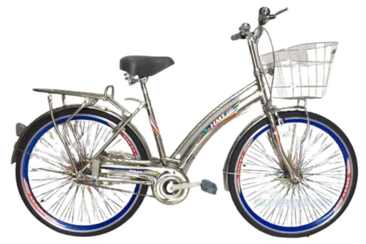 Xe Đạp Phổ Thông @600XG Inox 100% 24 Inch