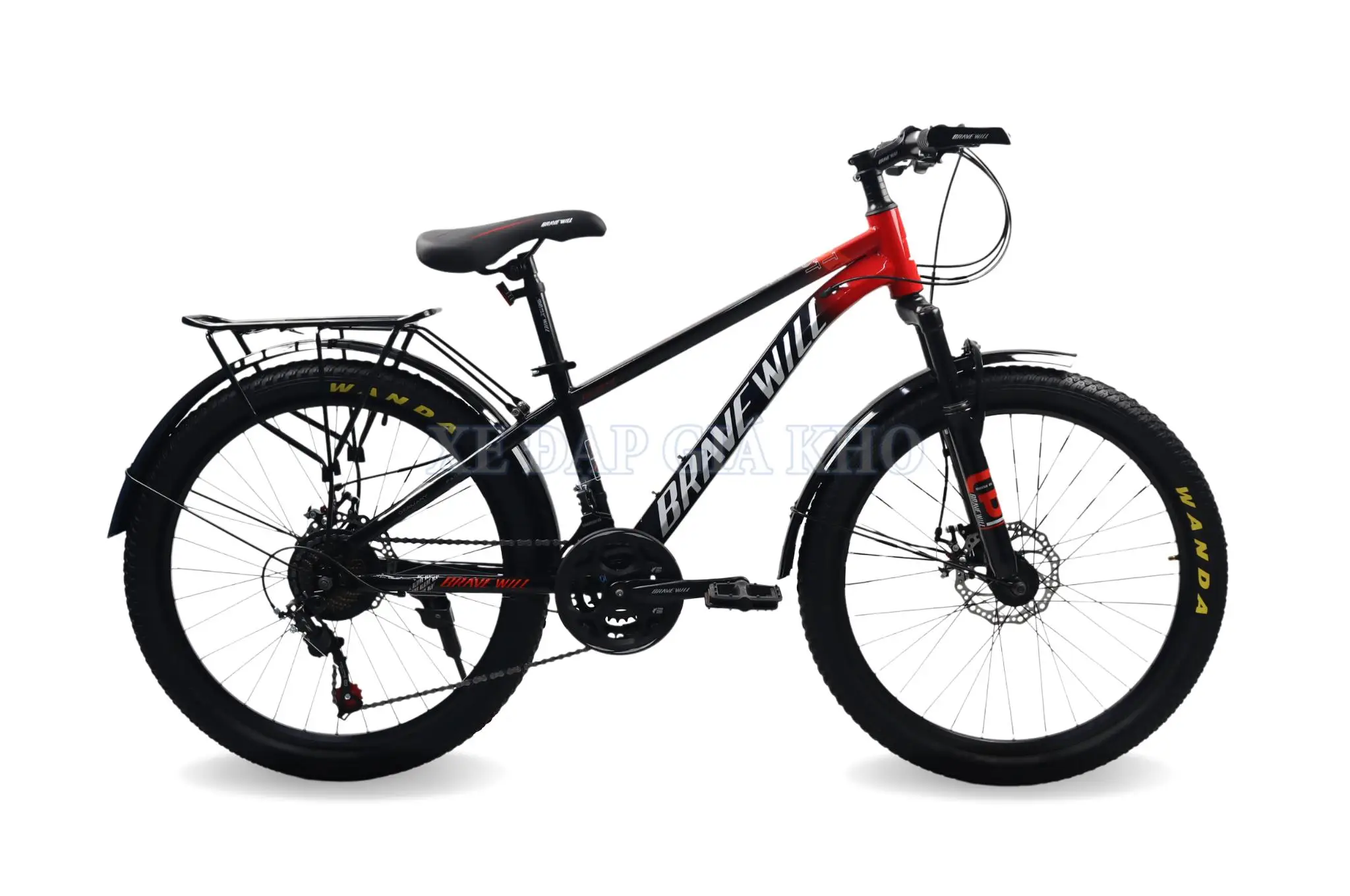 Xe Đạp Địa Hình MTB Brave Will G24 24 Inch Giá Rẻ | Khuyến mãi Hot