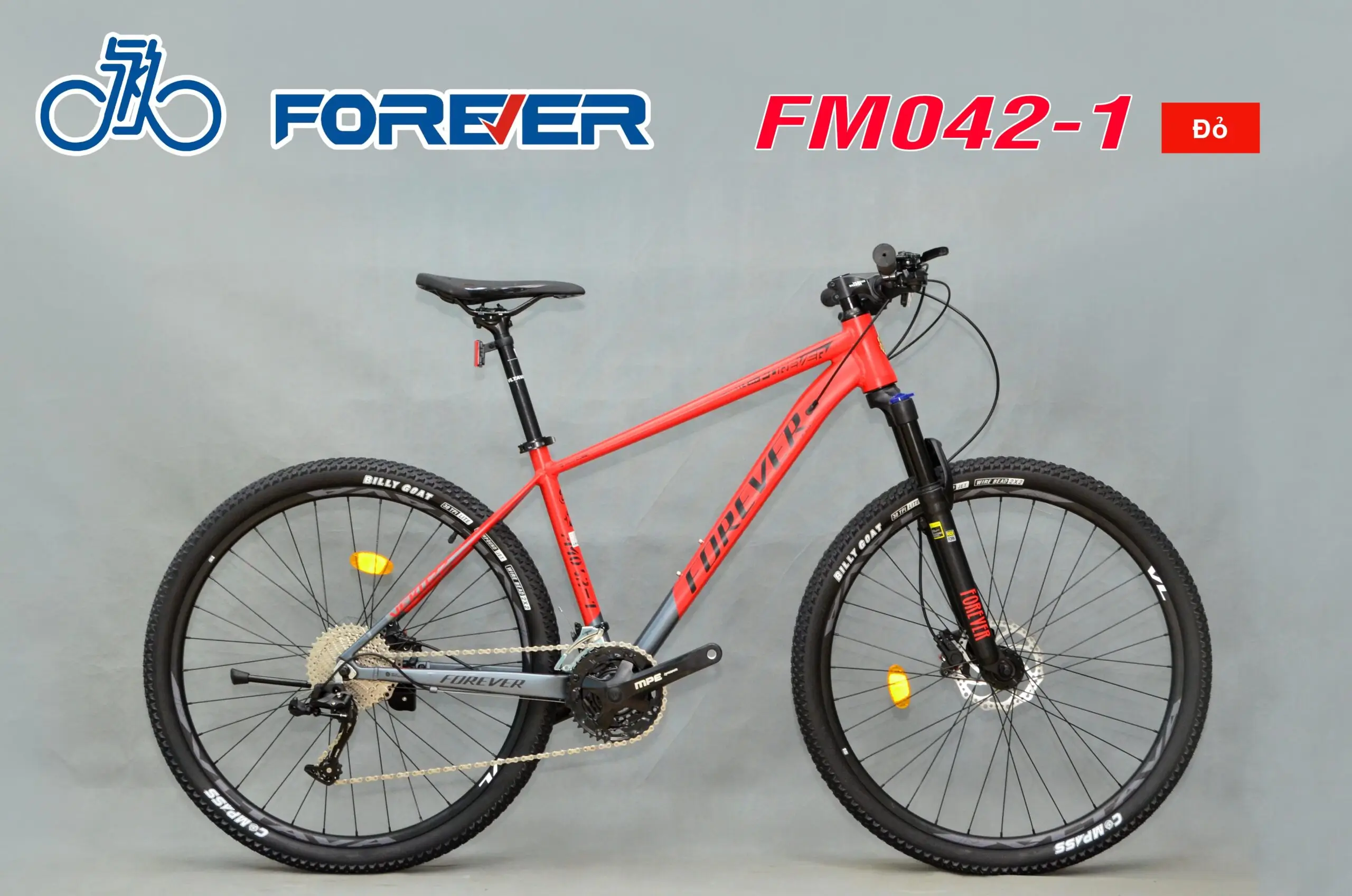Xe đạp địa hình 27.5 Inch Khung Nhôm FOREVER FM042 2 Xe đạp địa hình 27.5 Inch Khung Nhôm FOREVER FM042