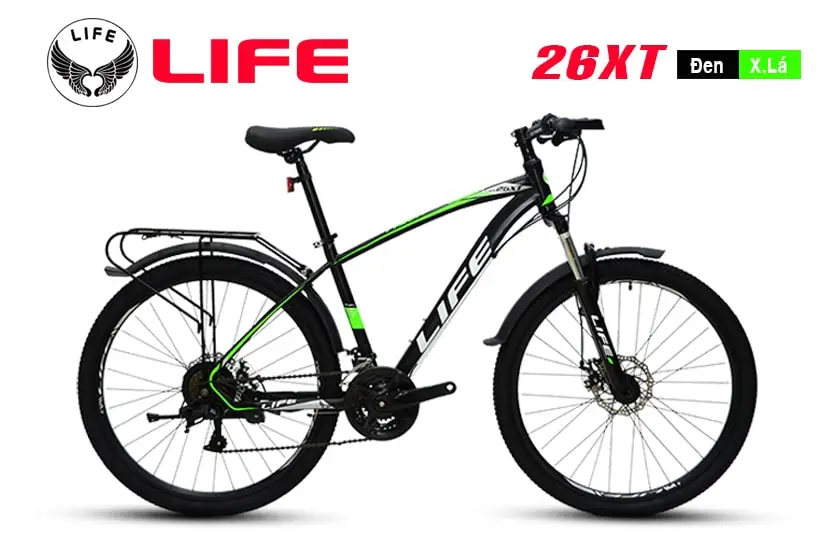 Xe Đạp Thể Thao 26 Inch LIFE 26X - Đỏ