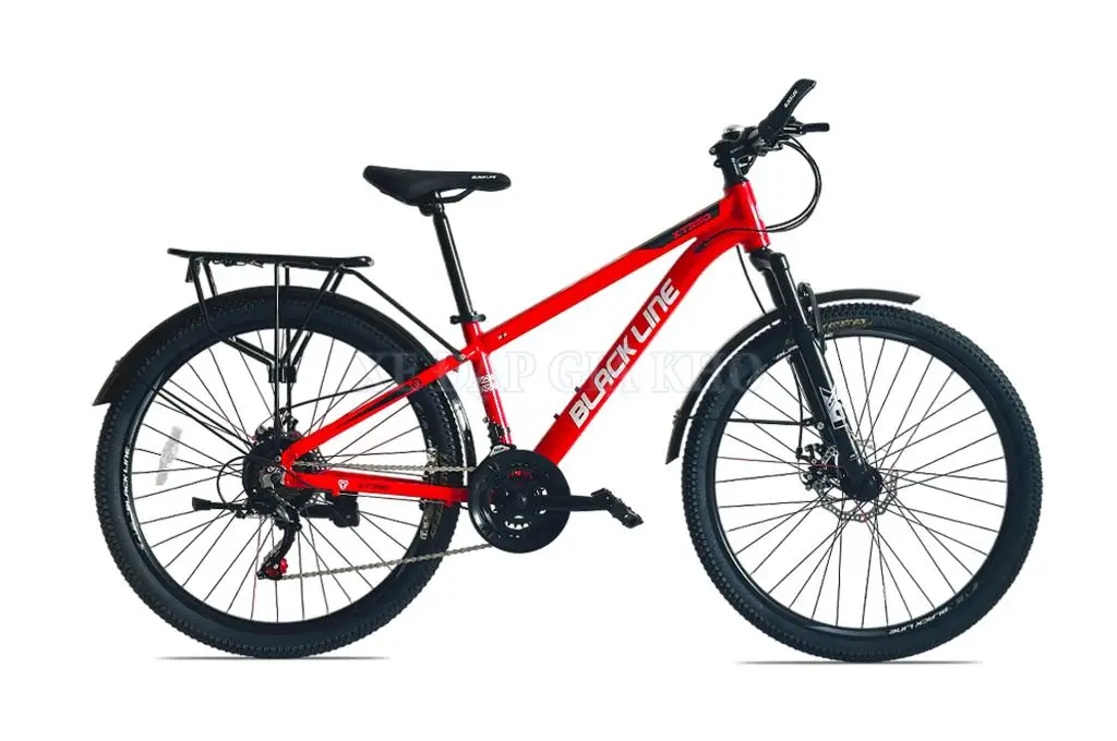 Xe Đạp Địa Hình MTB Black Line XT350 26 Inch - Khung Nhôm | Shimano | Phanh Đĩa Giá Rẻ | Khuyến mãi Hot
