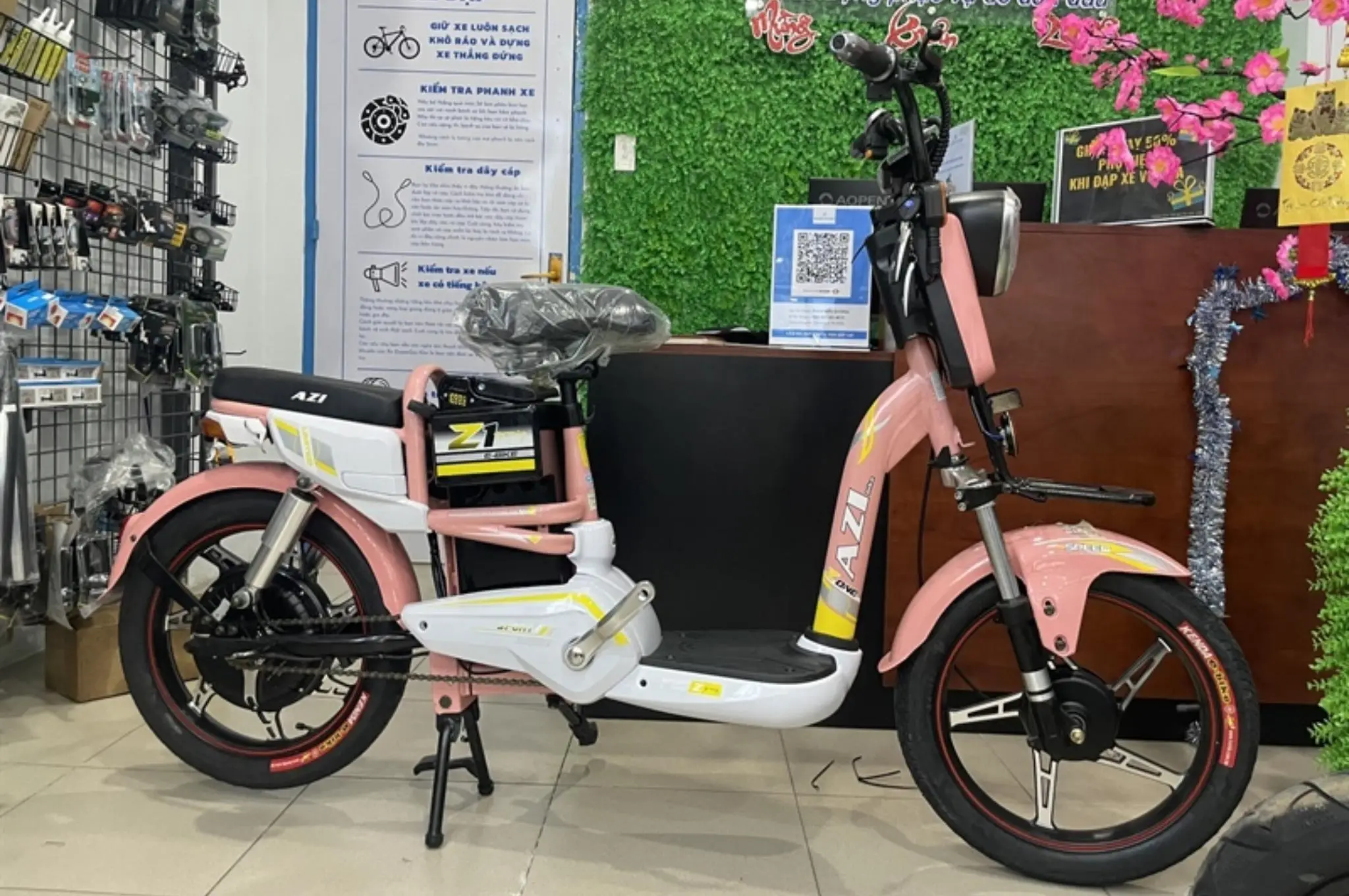 Xe Đạp Điện Azi Bike Z3 18 Inch 1 Xe Đạp Điện Azi Bike Z3 18 Inch