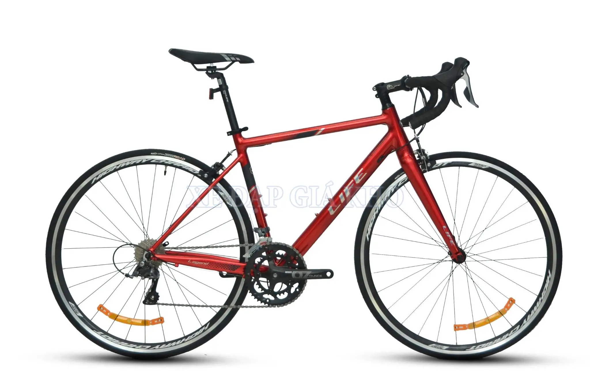 Xe Đạp Đua Life Legend - Khung Nhôm | Tay Đề Lắc | Shimano Claris