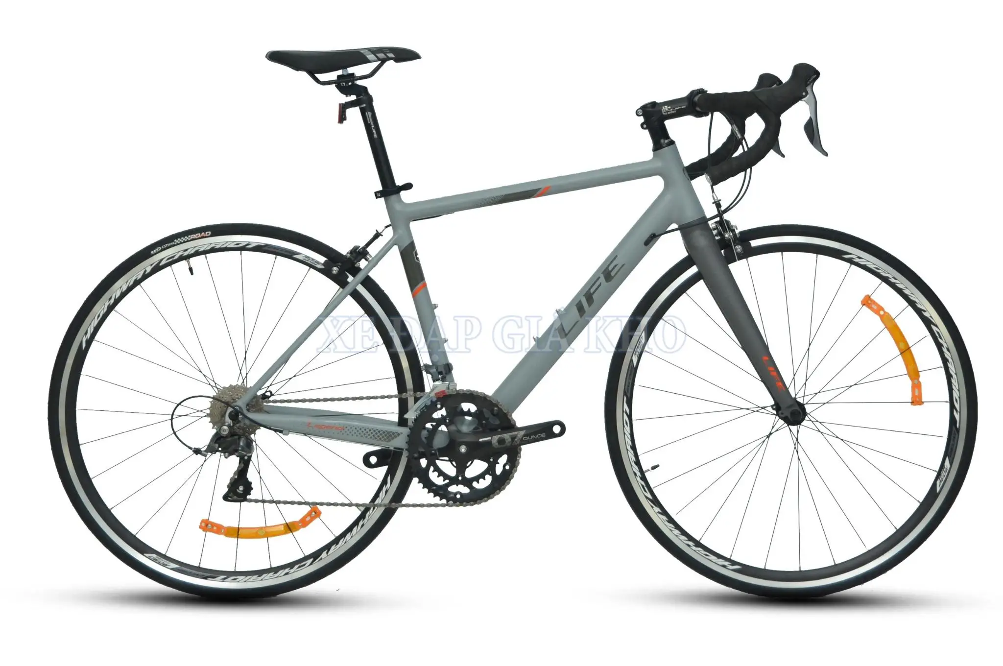 Xe Đạp Đua Life Legend - Khung Nhôm | Tay Đề Lắc | Shimano Claris