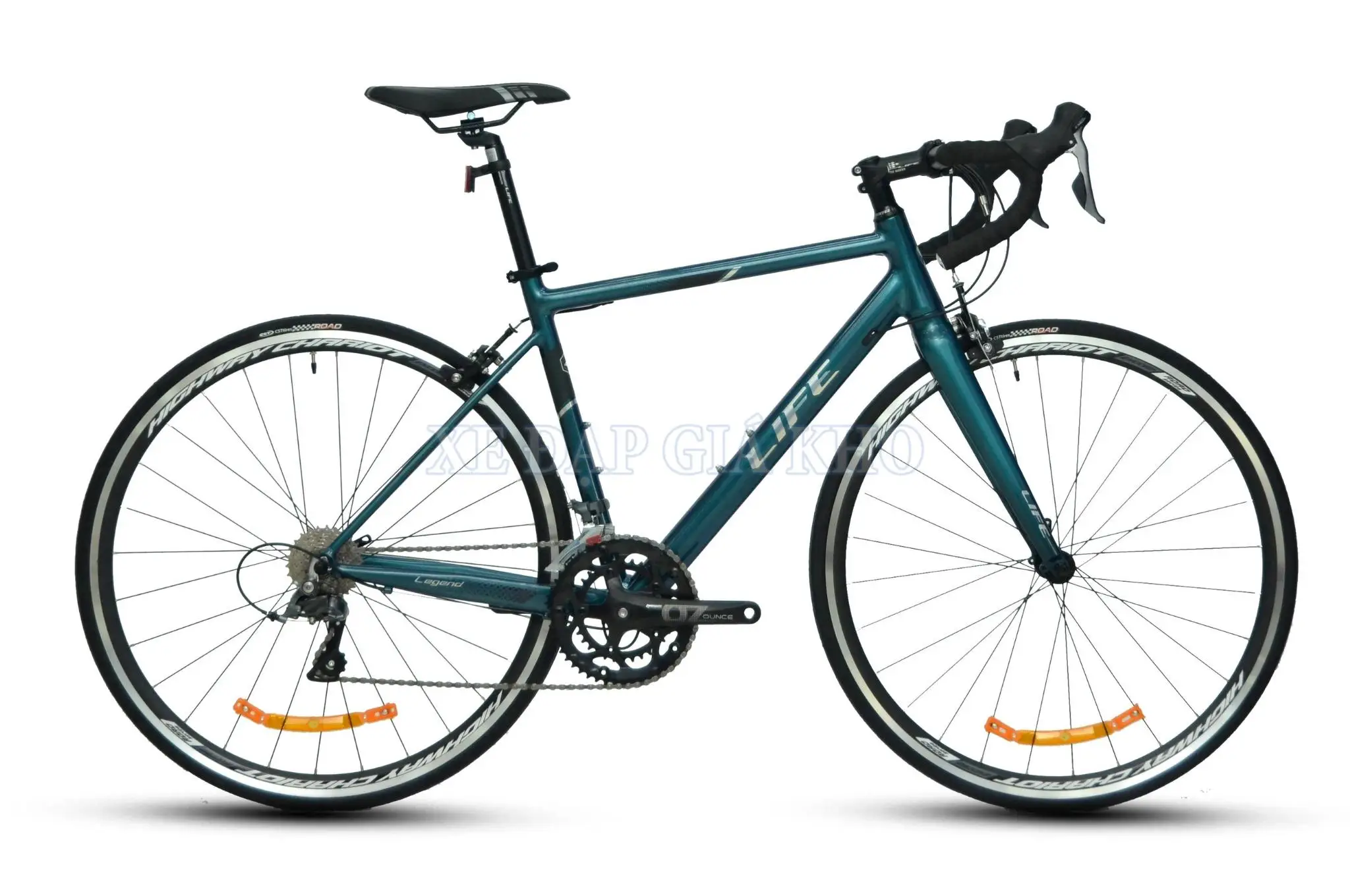 Xe Đạp Đua Life Legend - Khung Nhôm | Tay Đề Lắc | Shimano Claris