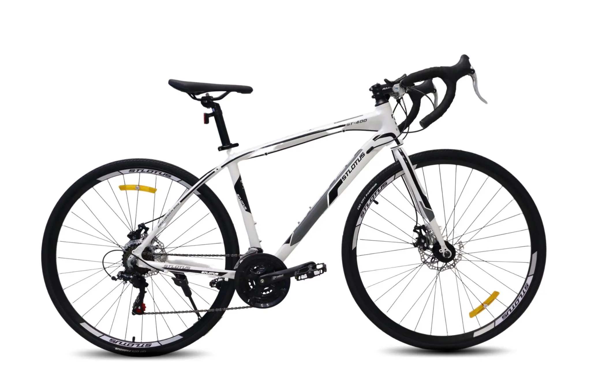 Xe Đạp Đua Stlotus ST400 - Khung Nhôm | Phanh Đĩa Cơ | Shimano 5 Xe Đạp Đua Stlotus ST400 - Khung Nhôm | Phanh Đĩa Cơ | Shimano