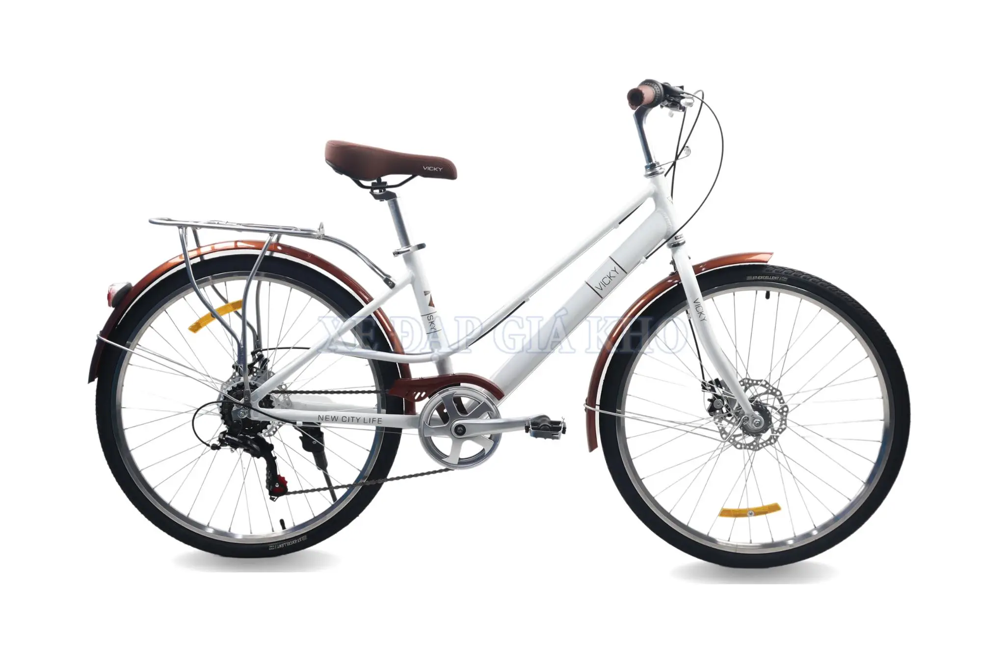 Xe Đạp Nữ Vicky Sky Shimano 26 Inch