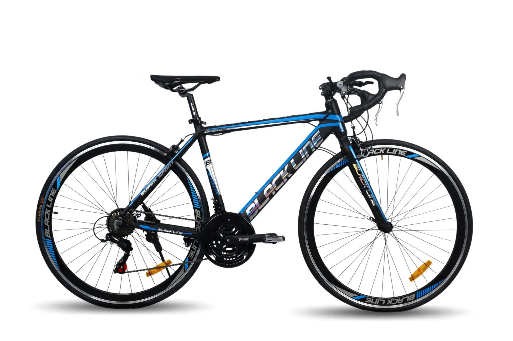 Xe Đạp Thể Thao Black Line Khung Nhôm Cổ Cong