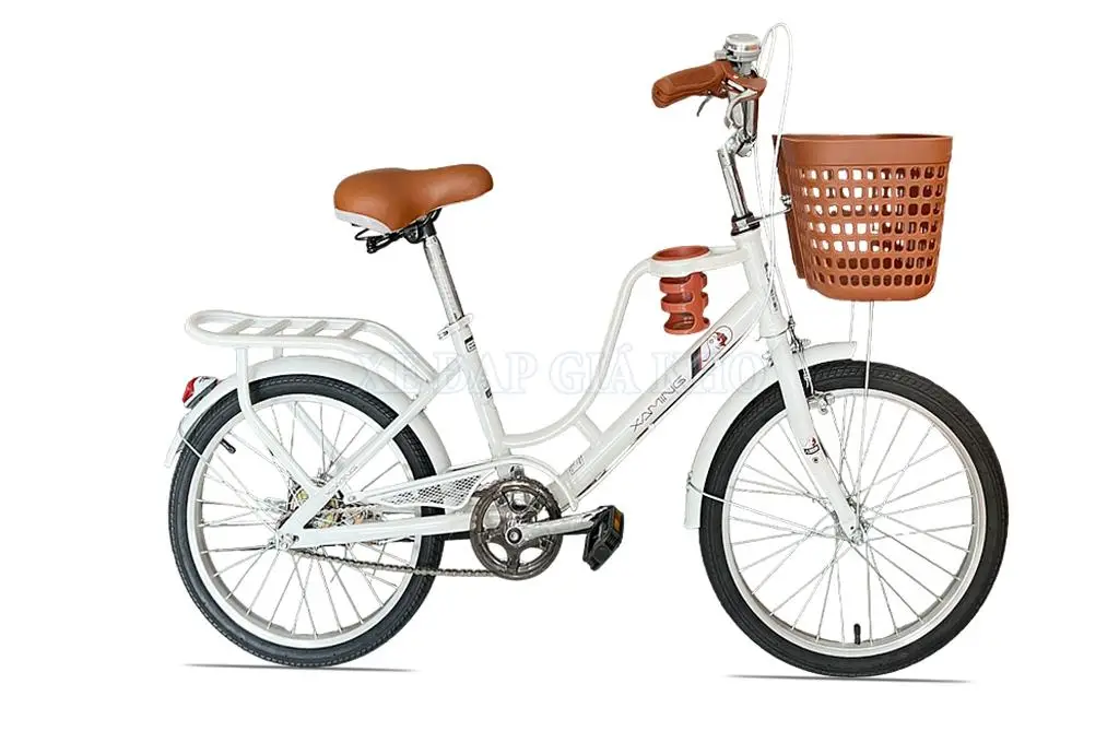Thiết kế nữ tính và màu sắc đa dạng làm cho xe đạp Xaming Mini trở nên thu hút với các bé gái