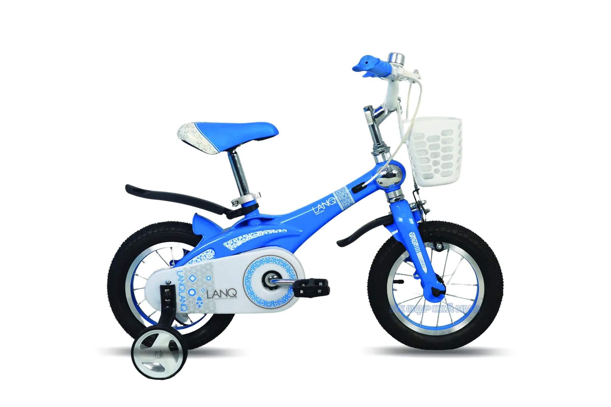 Xe Đạp Trẻ Em LanQ 46 12 Inch Khung Nhôm