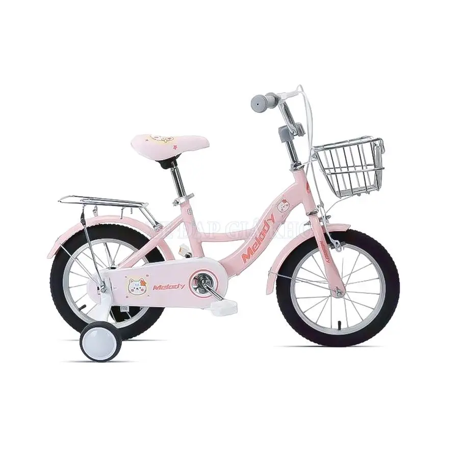 Xe Đạp Trẻ Em Melody Mèo Con 18 Inch