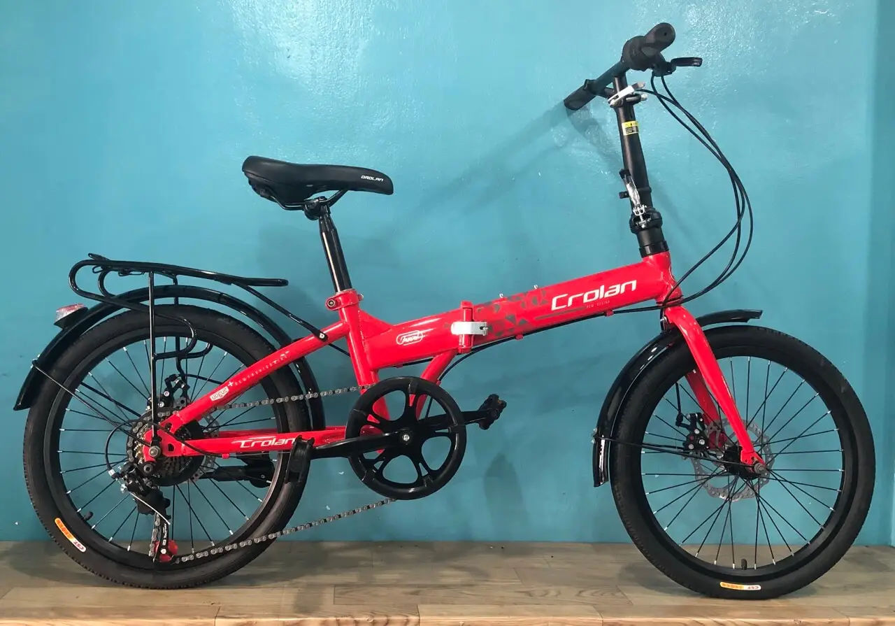 Xe Đạp Gấp 20 Inch Crolan Khung Thép