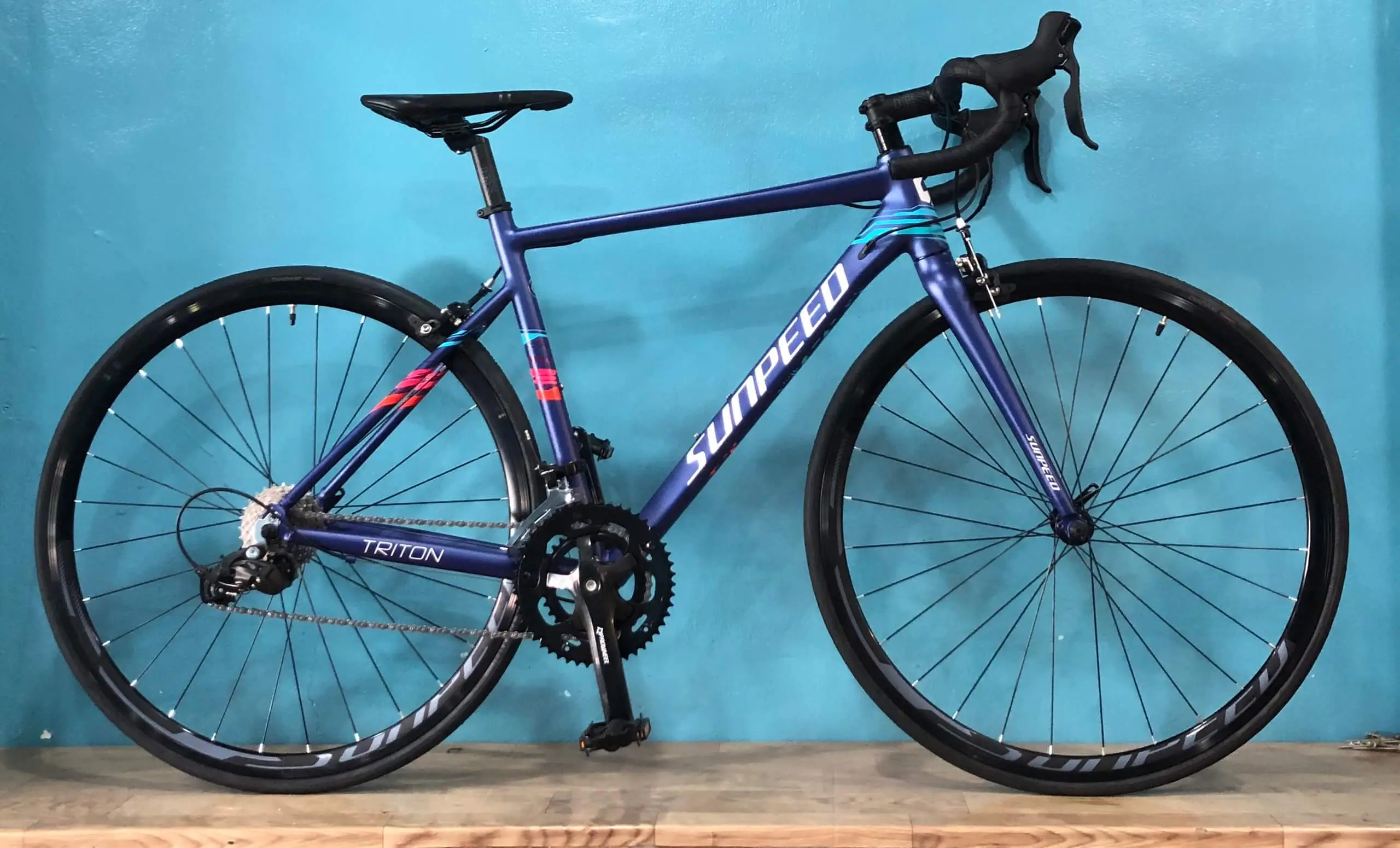Xe Đạp Đua Sunpeed Road Triton 2020 - Màu Xanh