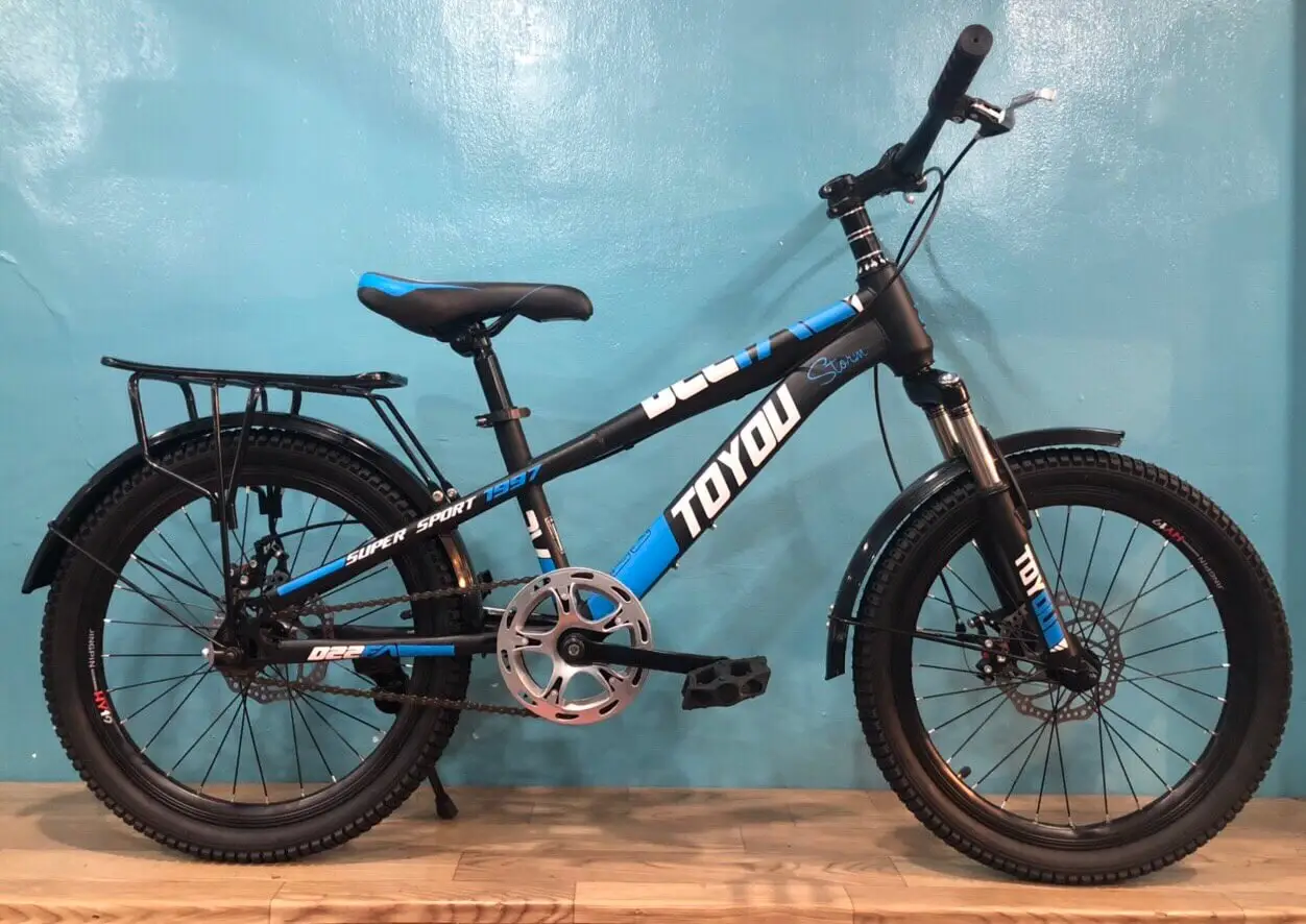 Xe Đạp Trẻ Em 20 Inch TOYOU TY-29 Baga - Màu Đen Xanh