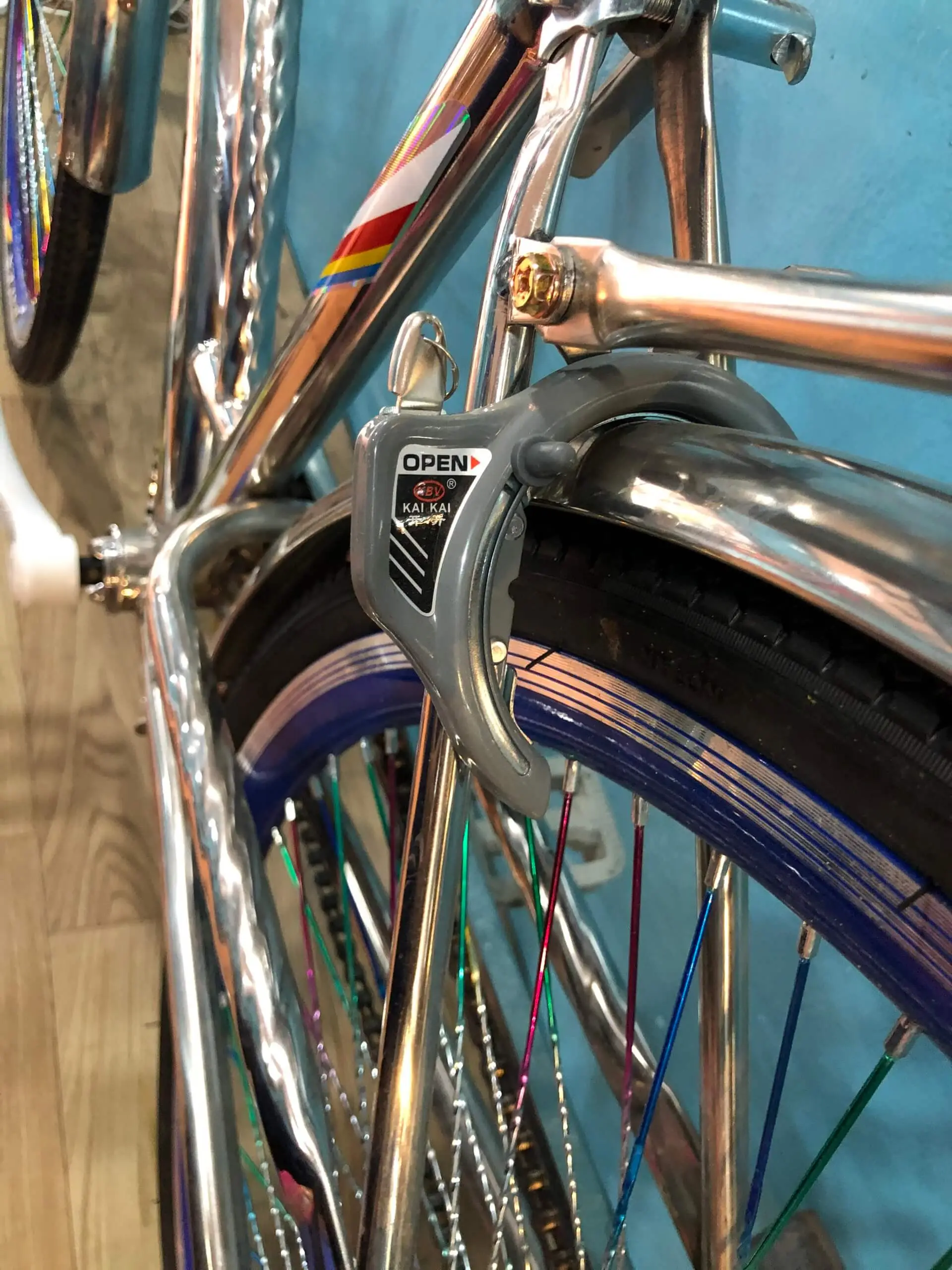 Xe Đạp Phổ Thông @680 INOX 100% căm niềng thường