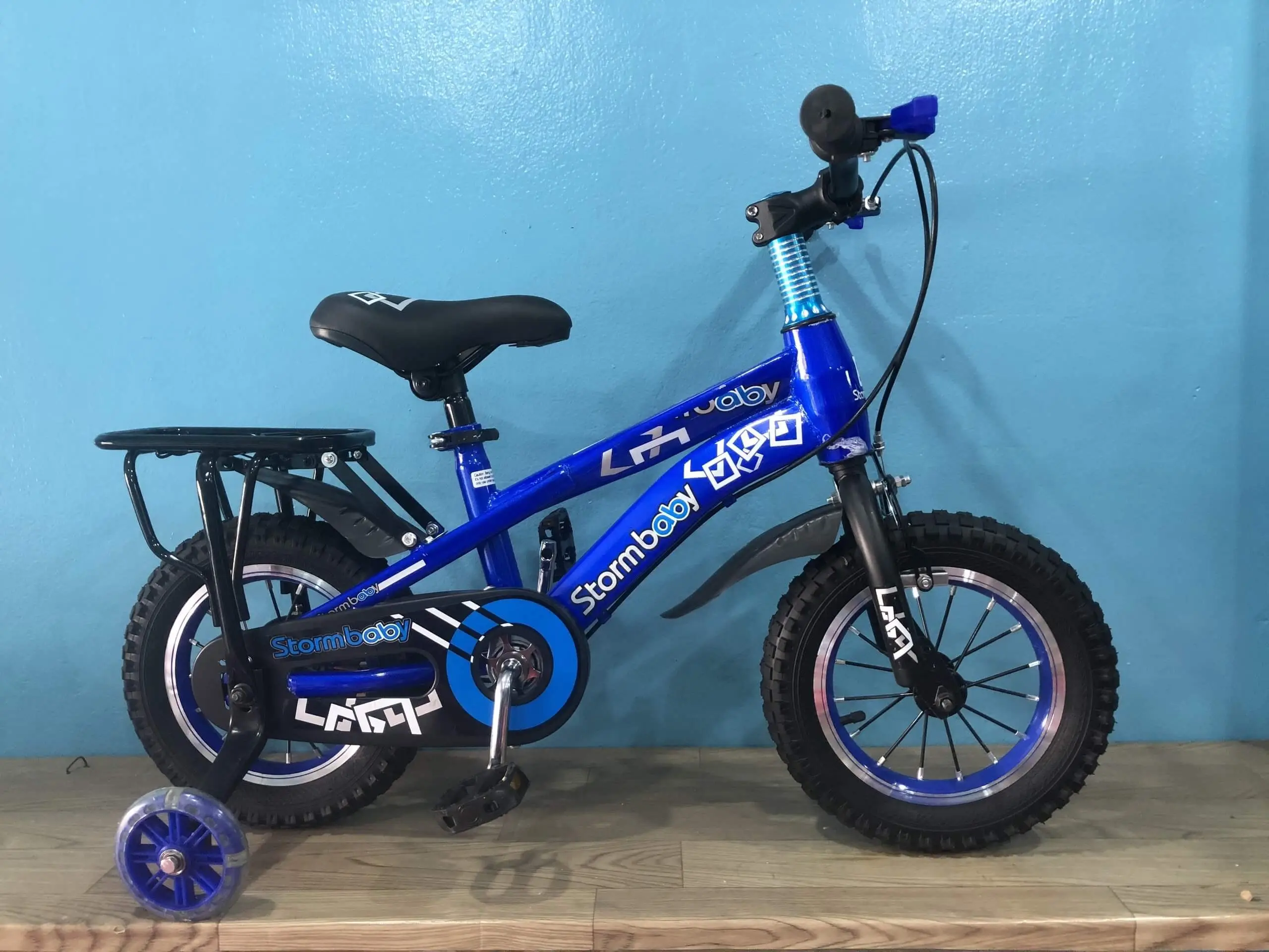 Xe Đạp Trẻ Em 12 inch Stormbaby - Xanh Dương