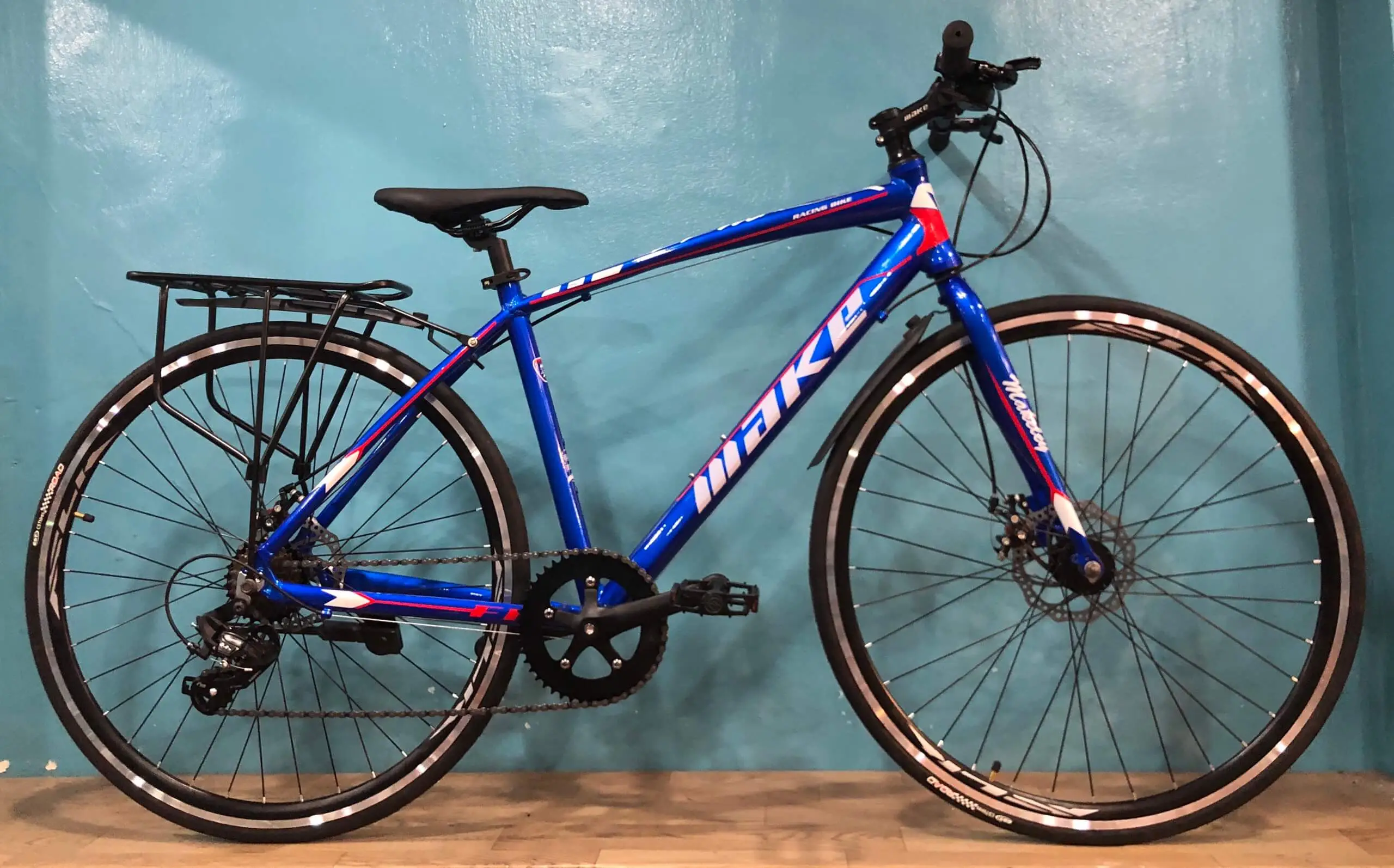 Xe Đạp Thể Thao 700C Touring Makeley MT700 - Màu Xanh