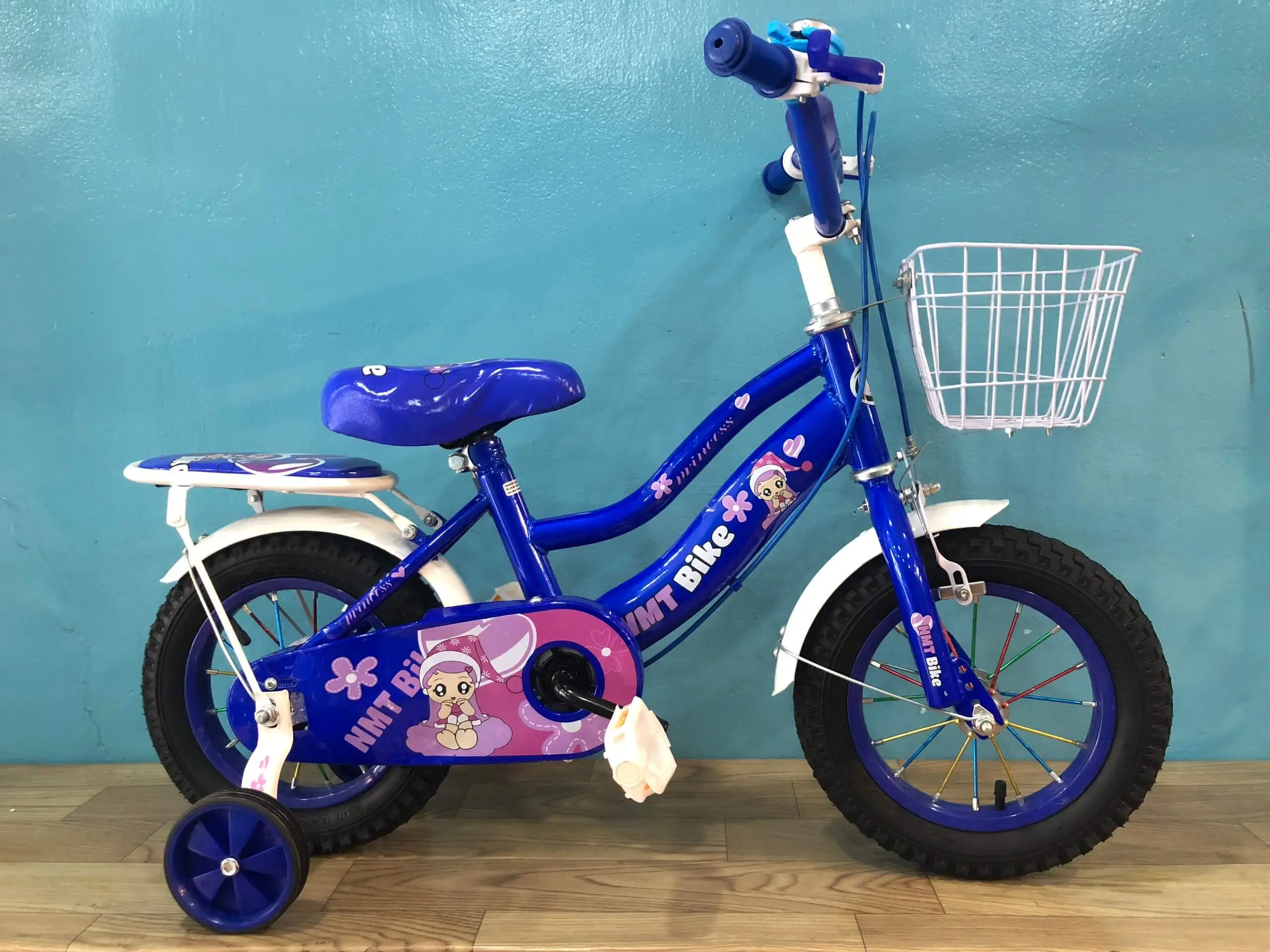 Xe Đạp Trẻ Em 12 Inch GH Bike 2 Ống [GIÁ RẺ]  – Màu Xanh Dương