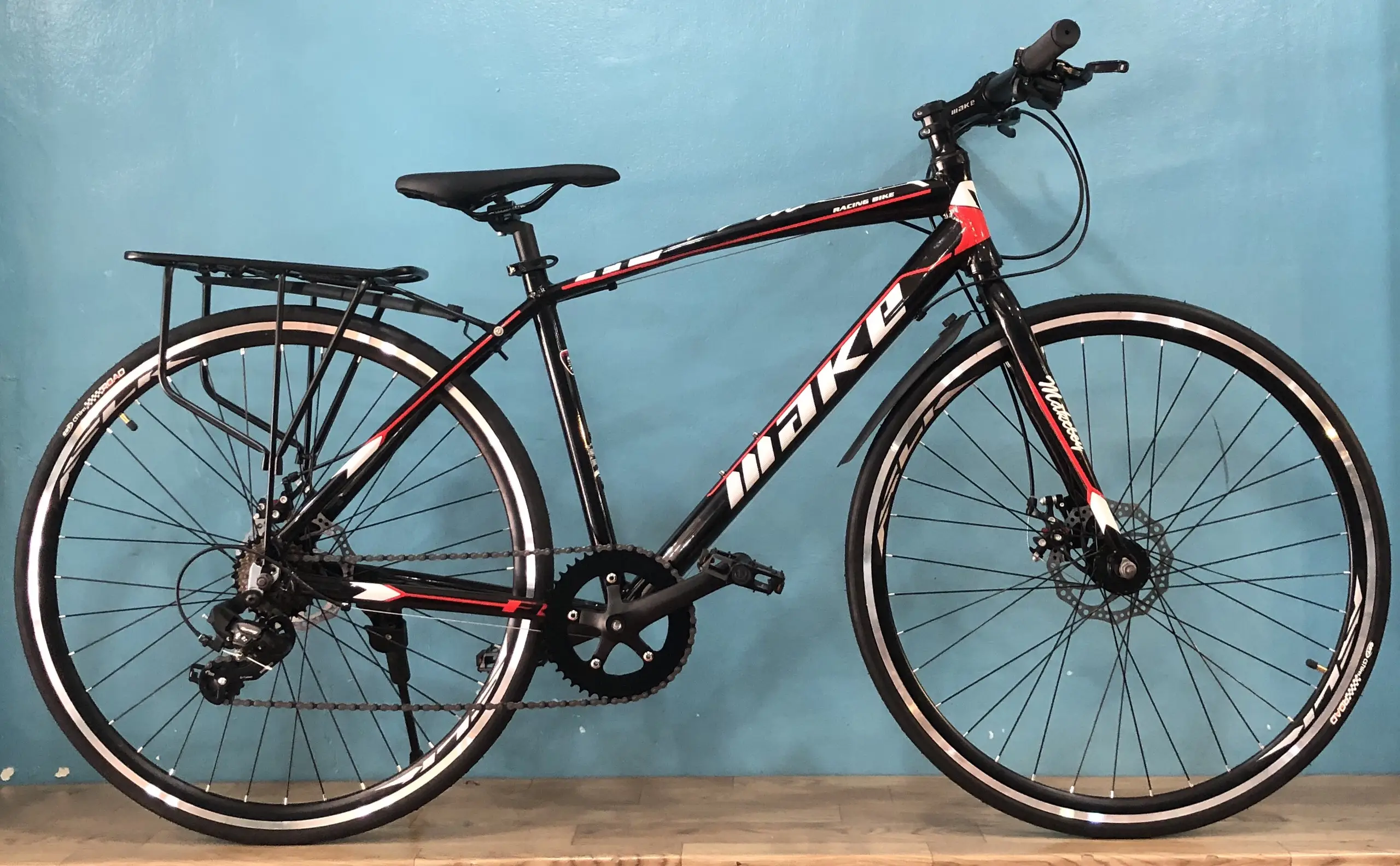 Xe Đạp Thể Thao 700C Touring Makeley MT700 - Màu Xanh