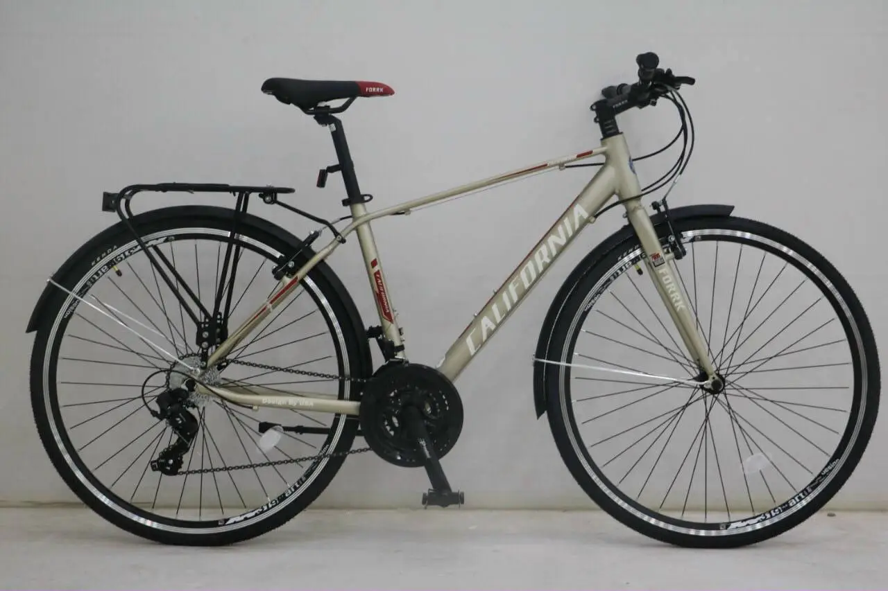 Xe đạp Touring 700c Khung Nhôm California City 300