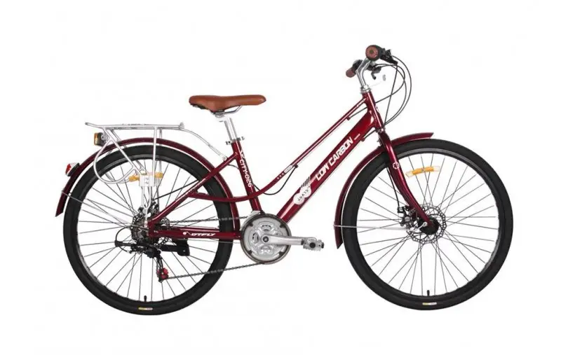 Xe Đạp Phổ Thông 26 Inch Low Carbon City 026 Khung Nhôm 2 Xe Đạp Phổ Thông 26 Inch Low Carbon City 026 Khung Nhôm