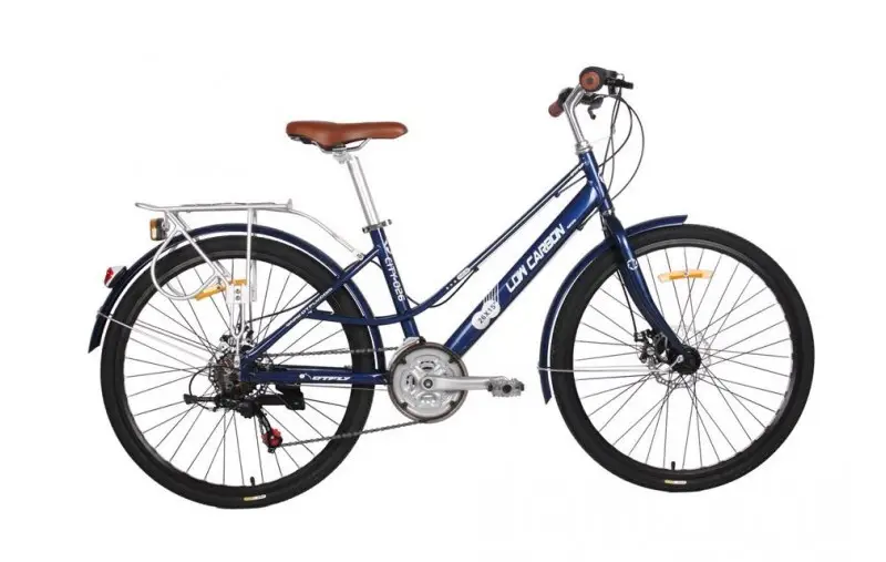 Xe Đạp Phổ Thông 26 Inch Low Carbon City 026 Khung Nhôm 1 Xe Đạp Phổ Thông 26 Inch Low Carbon City 026 Khung Nhôm