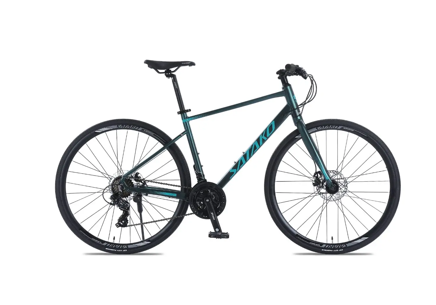 Xe Đạp Touring Satako Livar - Khung Nhôm | Phanh Đĩa | Shimano | Giá Rẻ 1 Xe đạp touring Satako Livar giá rẻ