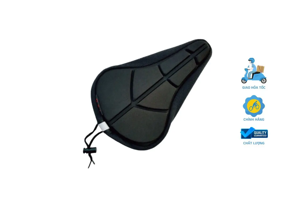Bọc yên xe đạp gel dễ dàng lắp đặt và tháo gỡ mang lại sự tiện lợi cho người dùng