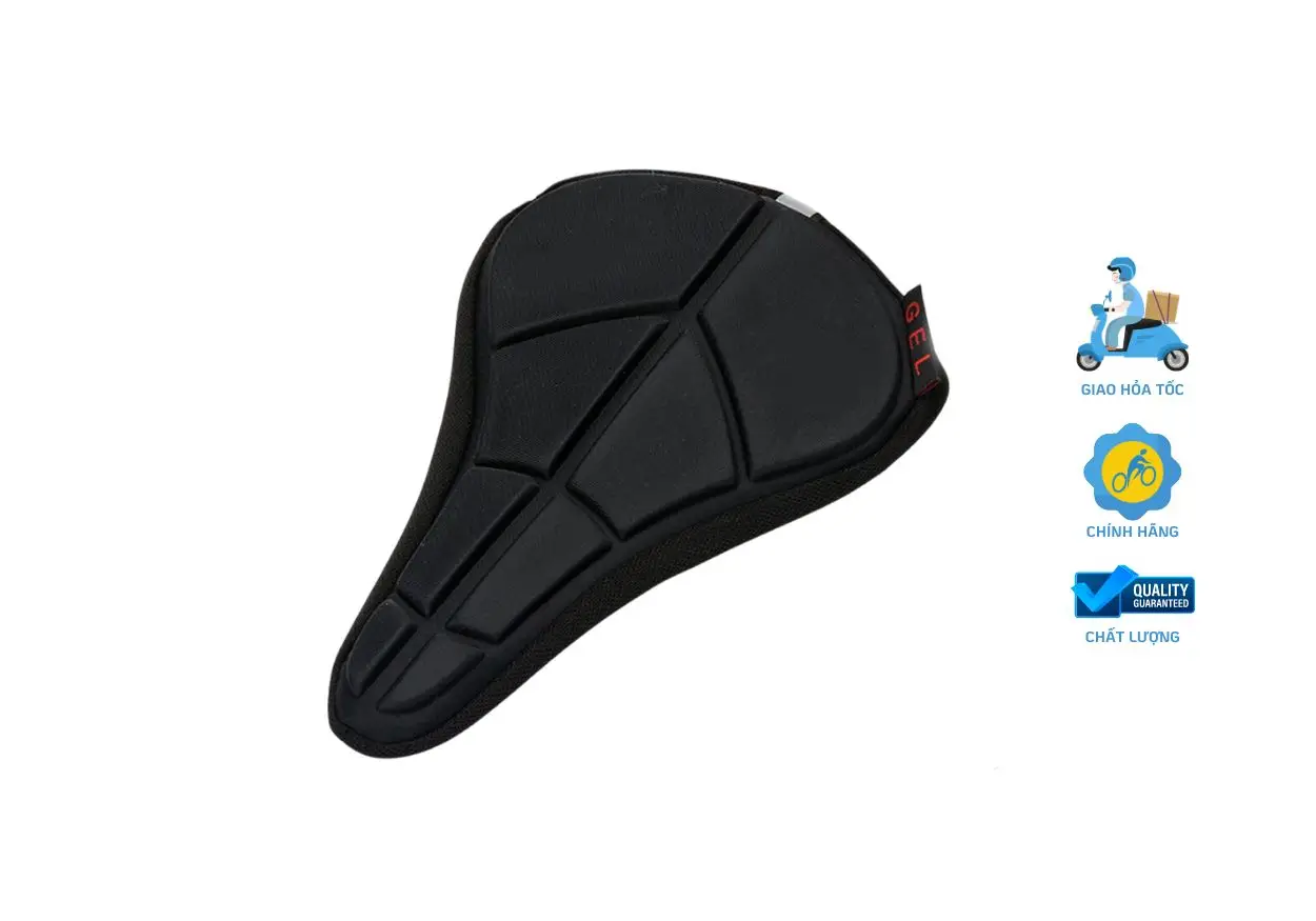 Bọc yên xe đạp gel cao cấp giúp cải thiện đáng kể sự thoải mái khi đạp xe