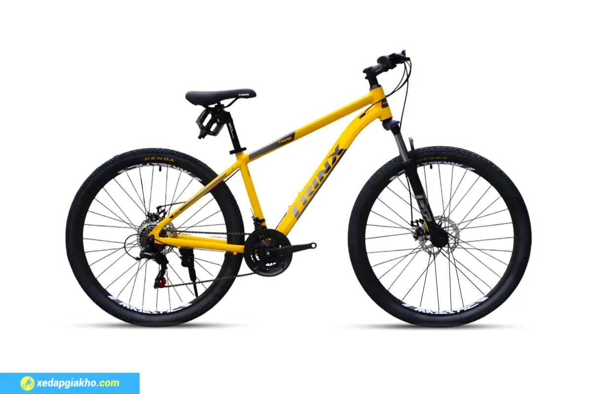 Xe Đạp Địa Hình MTB TrinX TR218 27.5 Inch Màu Vàng Đen