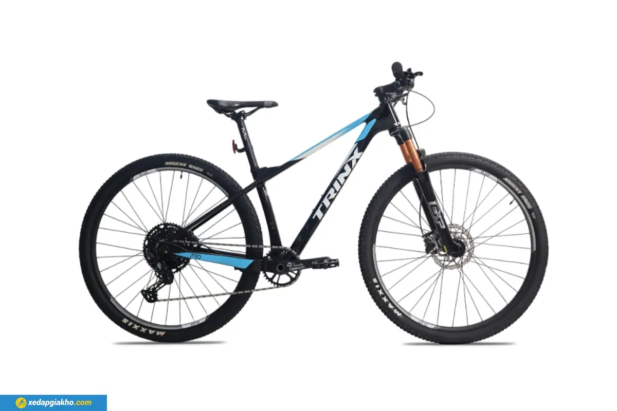Xe Đạp Địa Hình MTB TrinX V1000 Pro 29 Inch màu đen xanh