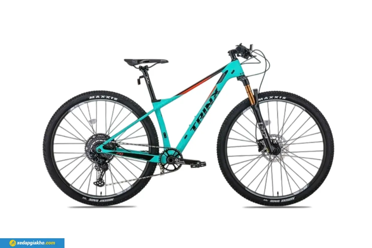 Xe Đạp Địa Hình MTB TrinX V1000 Pro 29 Inch màu xanh đỏ