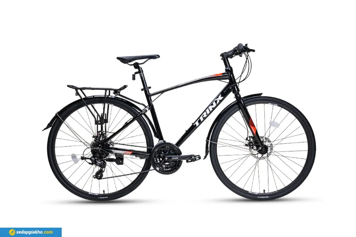 Xe Đạp Touring Trinx Free 2.4 màu đen đỏ