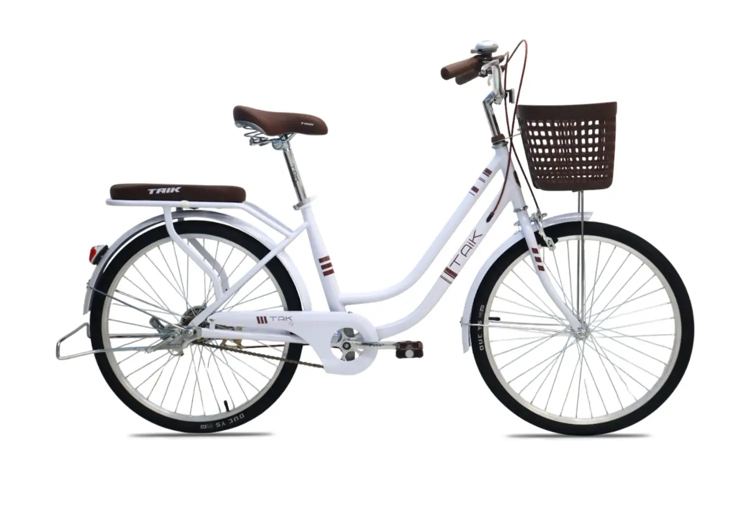 Xe Đạp Nữ Taik 2 Khung 24 inch 1 Xe Đạp Nữ Taik 2 Khung màu trắng